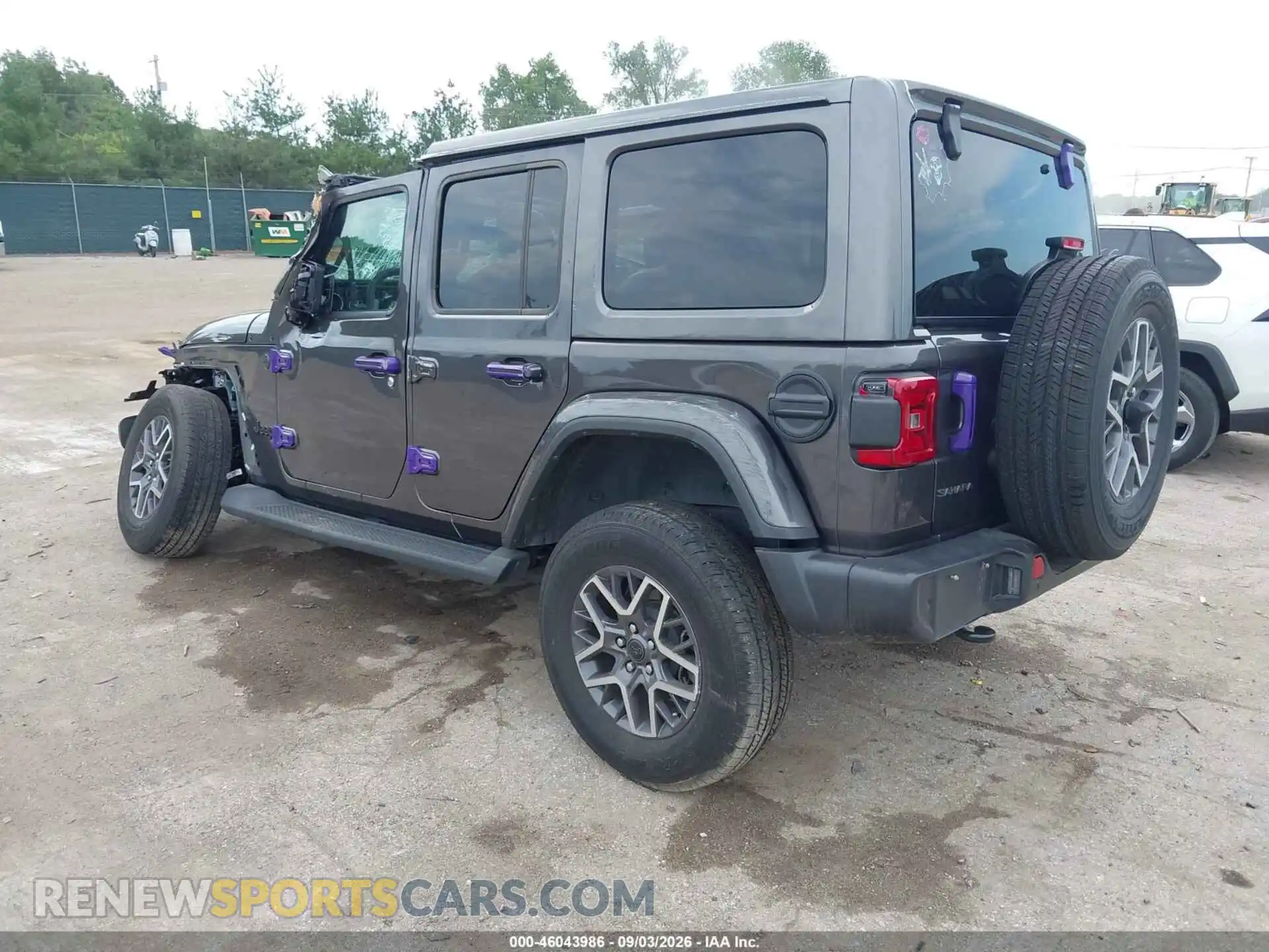 3 fotografías del automóvil dañado 1C4PJXEN0SW609565 JEEP WRANGLER 2025