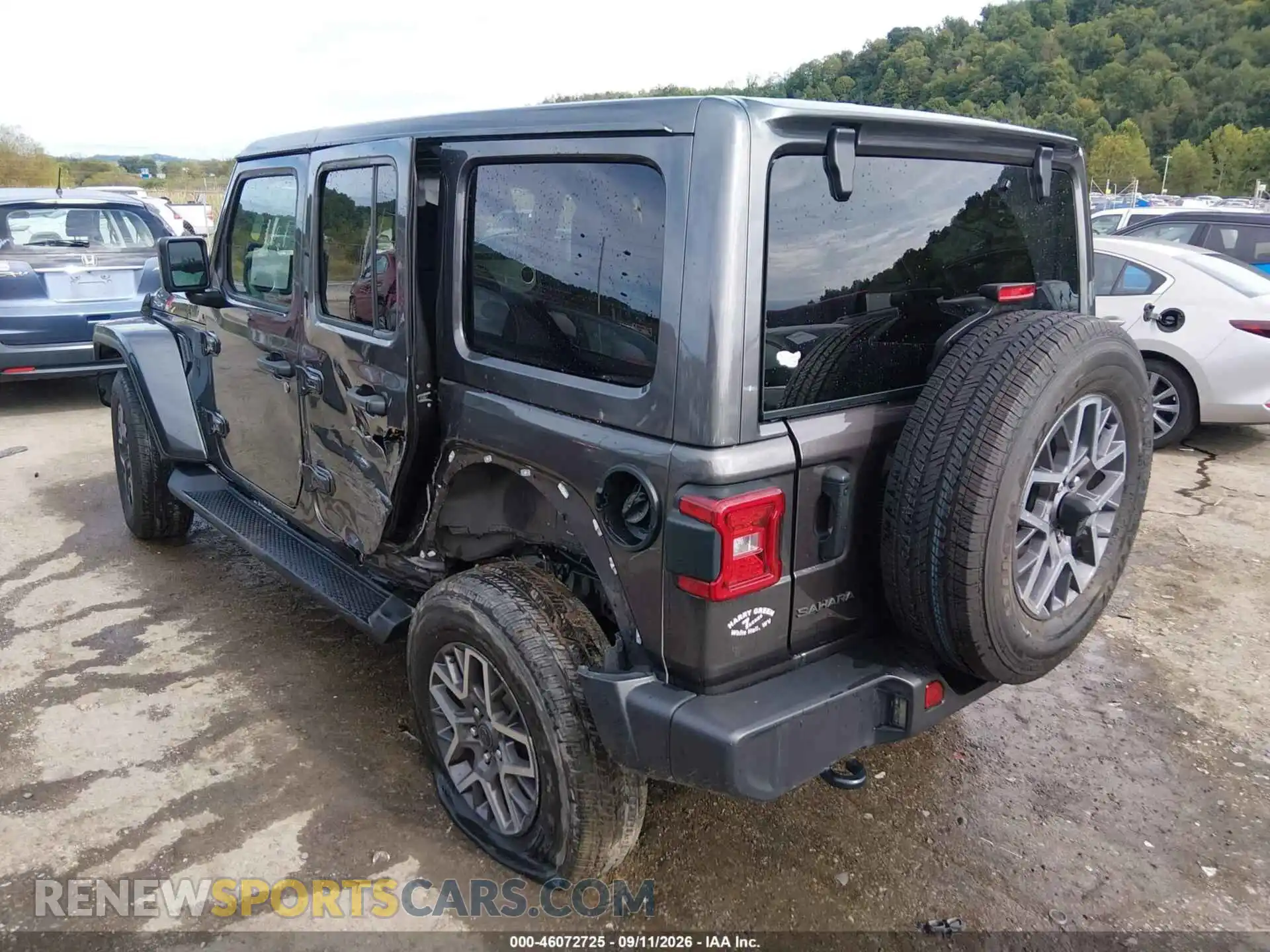 3 fotografías del automóvil dañado 1C4PJXEN1SW573210 JEEP WRANGLER 2025