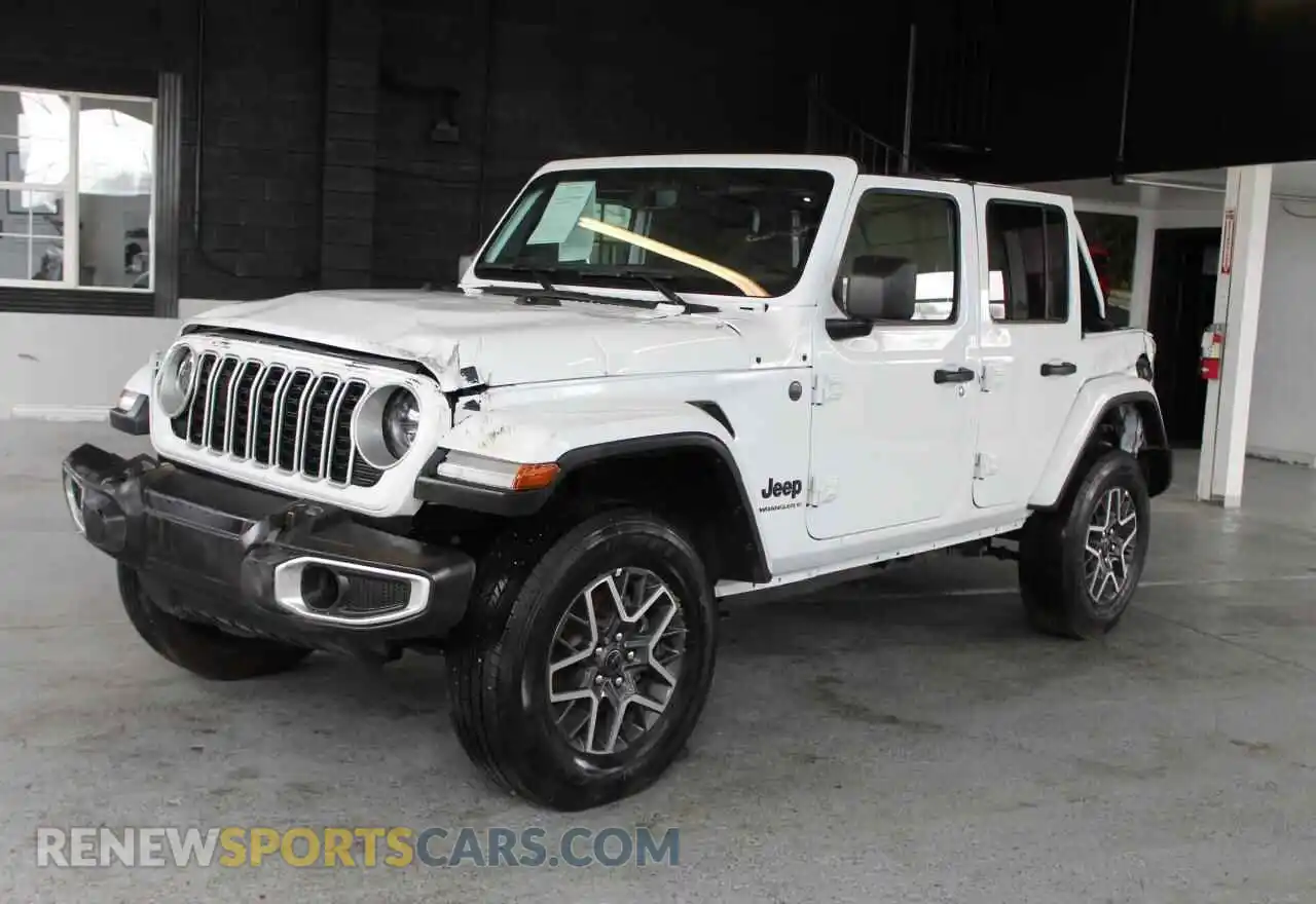 2 Photograph of a damaged car 1C4PJXEN1SW606478 JEEP WRANGLER 2025