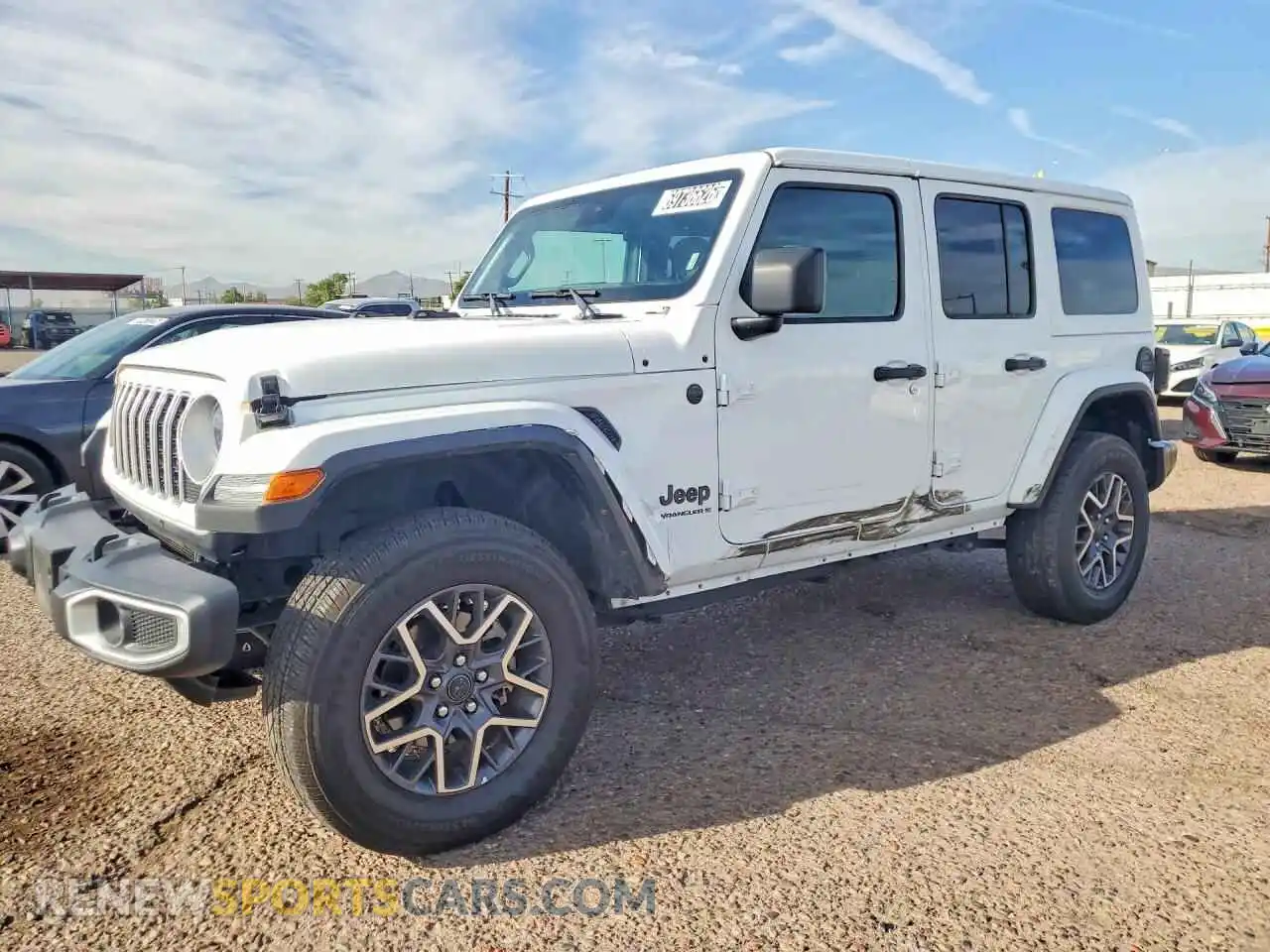 1 Photograph of a damaged car 1C4PJXEN2SW527434 JEEP WRANGLER 2025