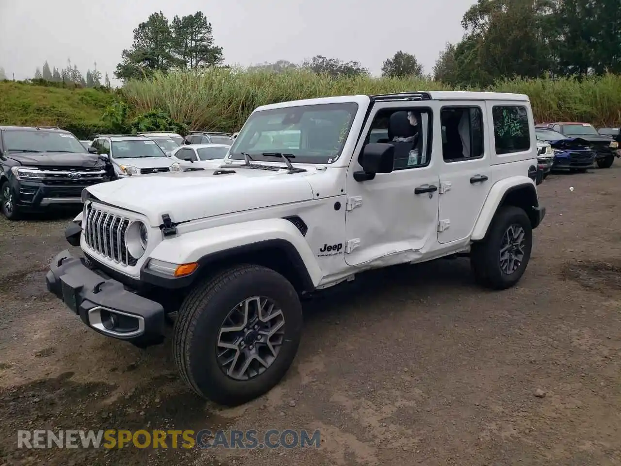 1 Photograph of a damaged car 1C4PJXEN2SW573460 JEEP WRANGLER 2025