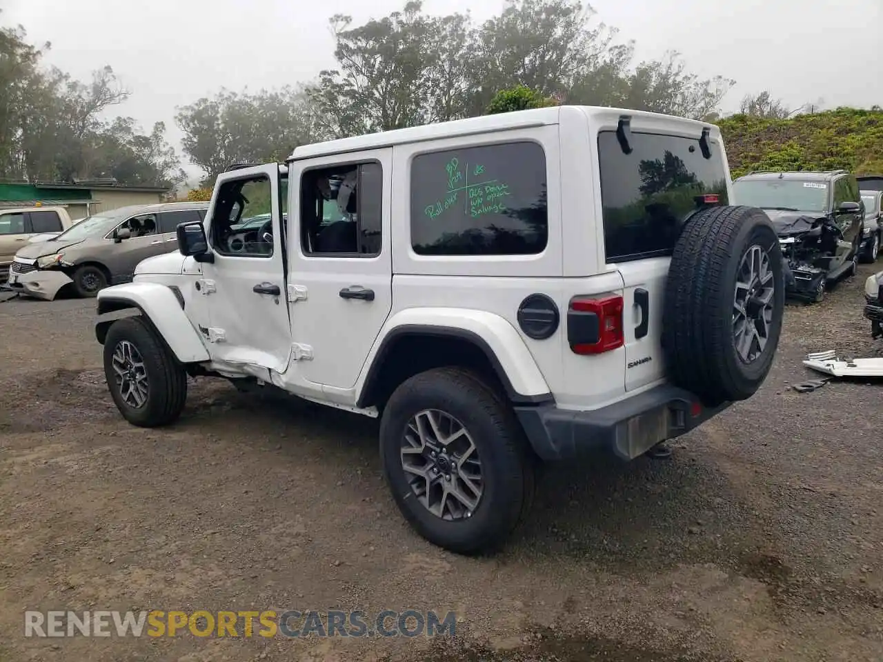 2 Photograph of a damaged car 1C4PJXEN2SW573460 JEEP WRANGLER 2025
