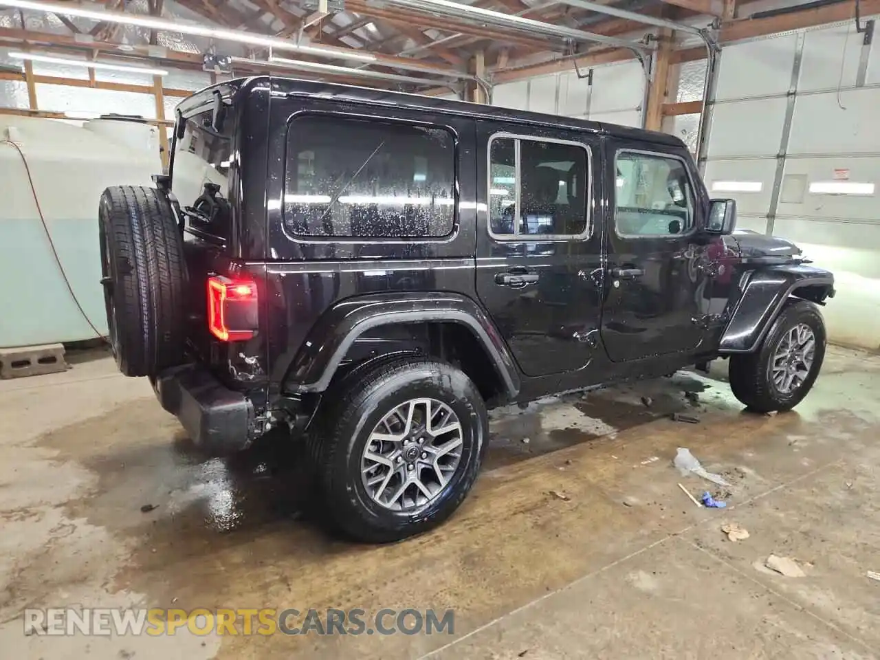 3 fotografías del automóvil dañado 1C4PJXEN2SW573927 JEEP WRANGLER 2025
