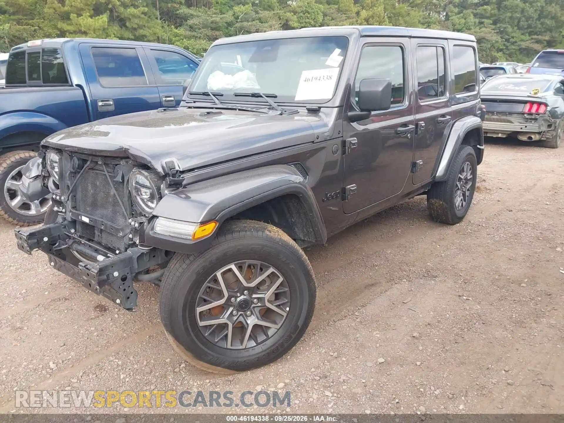 2 fotografías del automóvil dañado 1C4PJXEN2SW589285 JEEP WRANGLER 2025