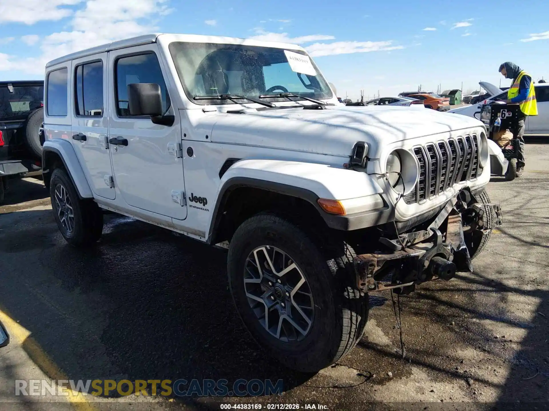 1 Photograph of a damaged car 1C4PJXEN2SW645192 JEEP WRANGLER 2025
