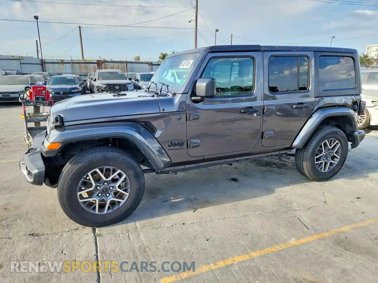 1 Photograph of a damaged car 1C4PJXEN3SW574018 JEEP WRANGLER 2025
