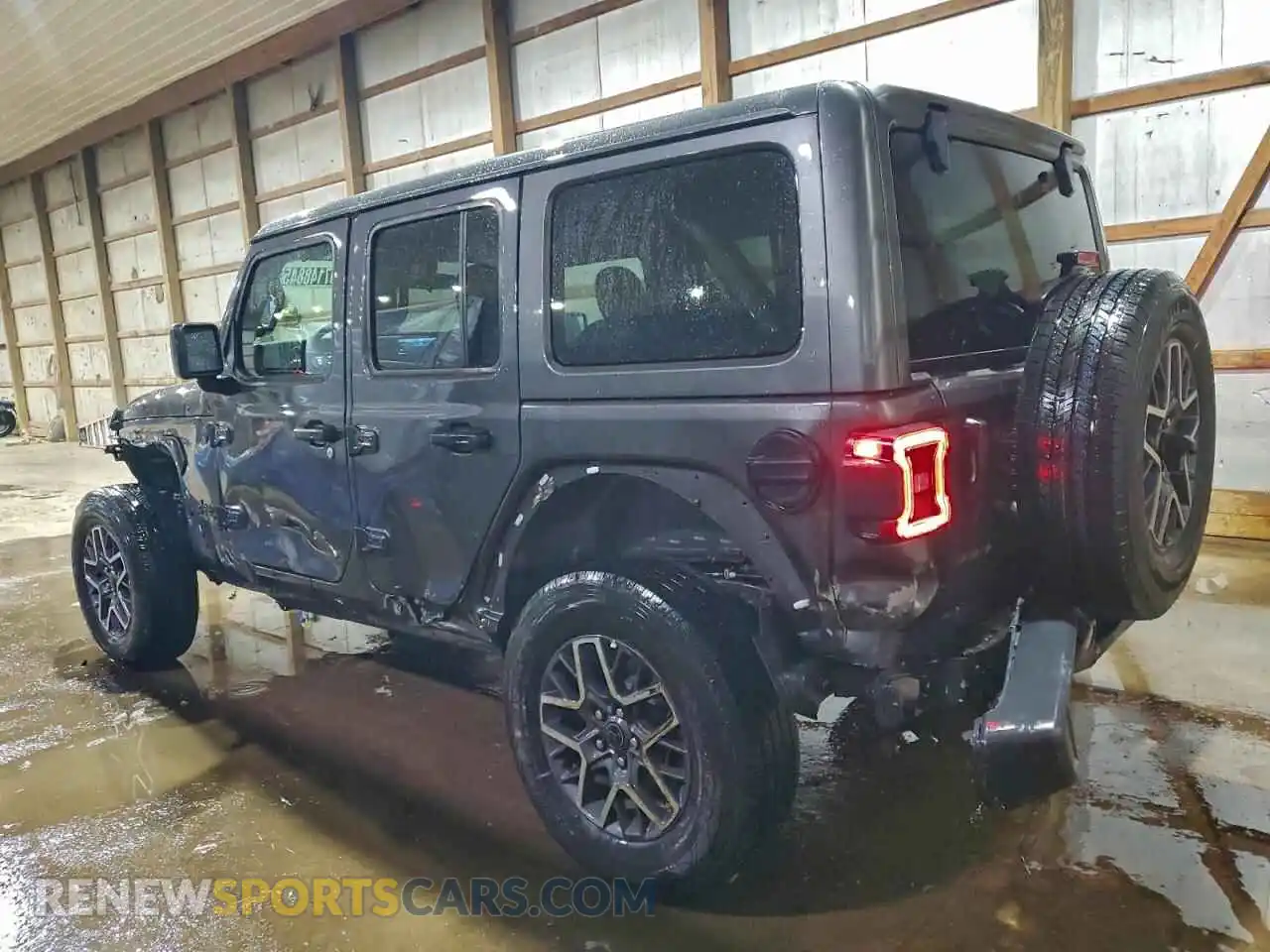 2 Photograph of a damaged car 1C4PJXEN3SW591482 JEEP WRANGLER 2025