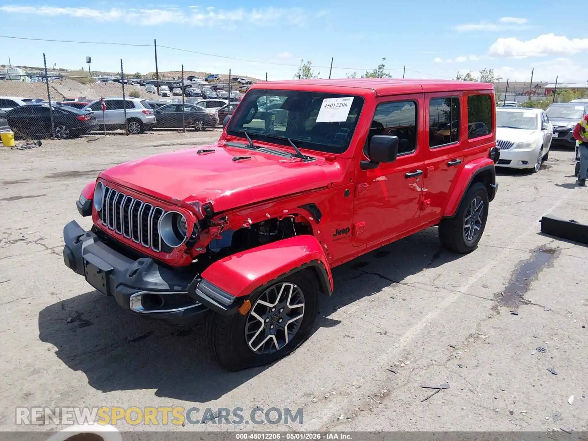 2 Photograph of a damaged car 1C4PJXEN3SW598271 JEEP WRANGLER 2025
