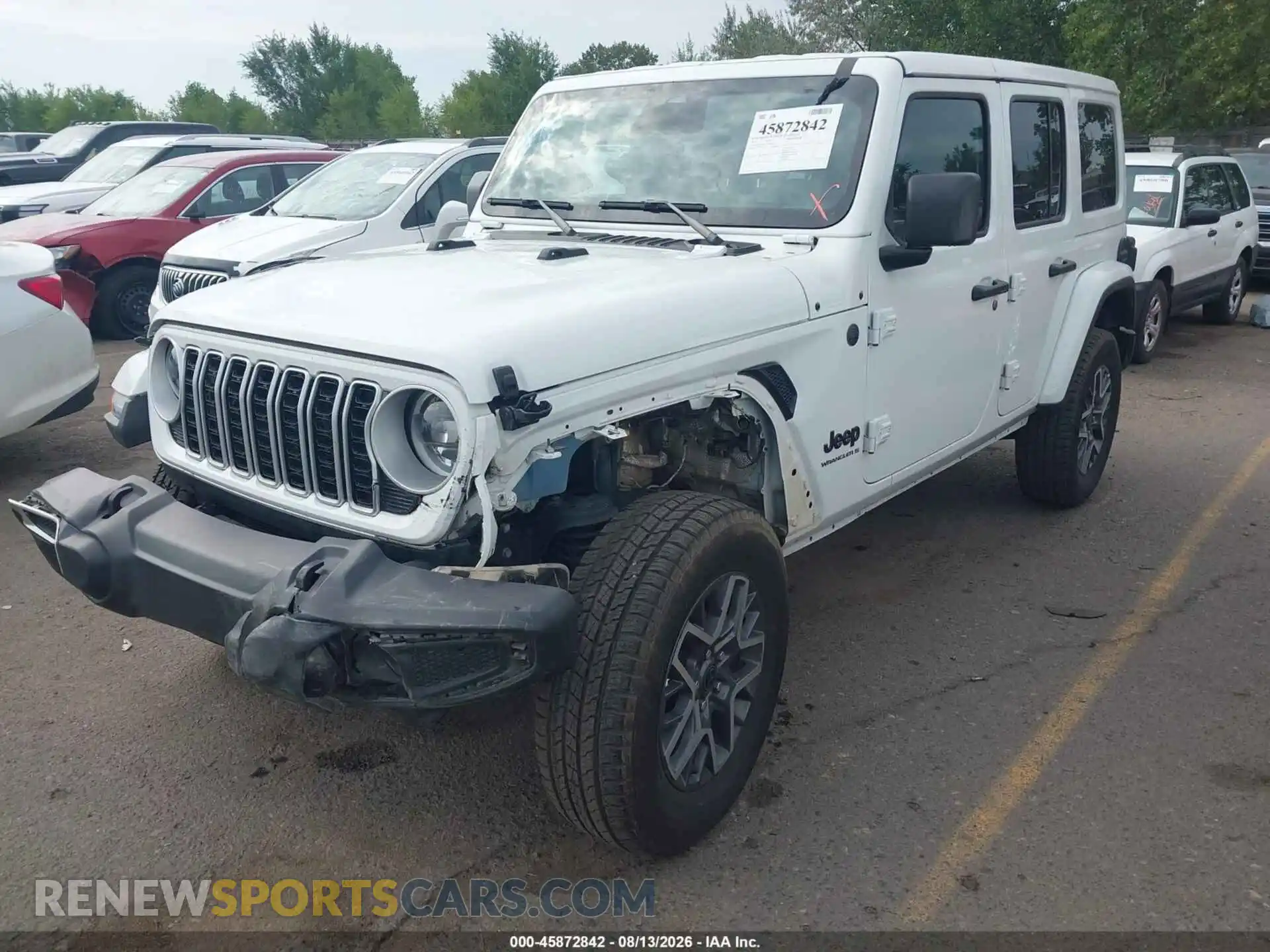 2 Photograph of a damaged car 1C4PJXEN4SW597906 JEEP WRANGLER 2025