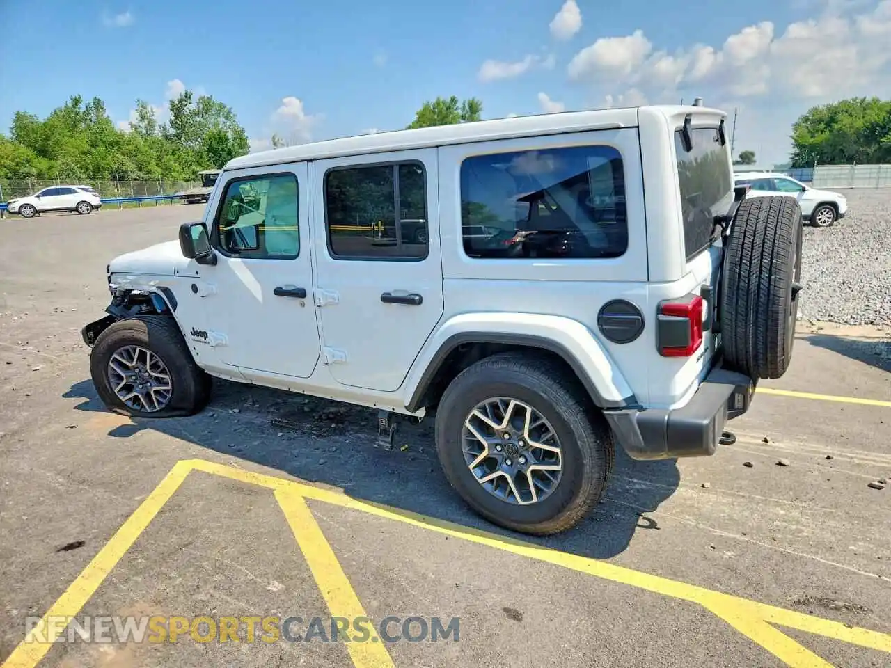 2 Photograph of a damaged car 1C4PJXEN4SW609939 JEEP WRANGLER 2025