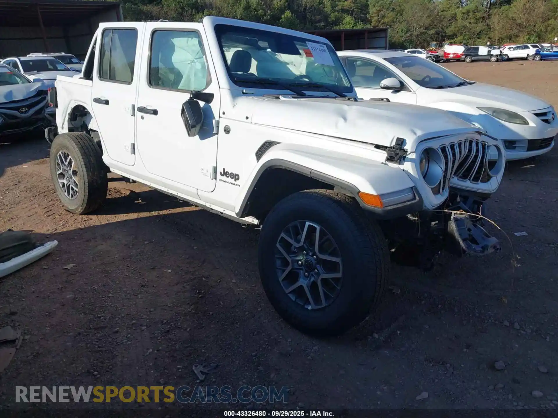 1 Photograph of a damaged car 1C4PJXEN4SW637207 JEEP WRANGLER 2025