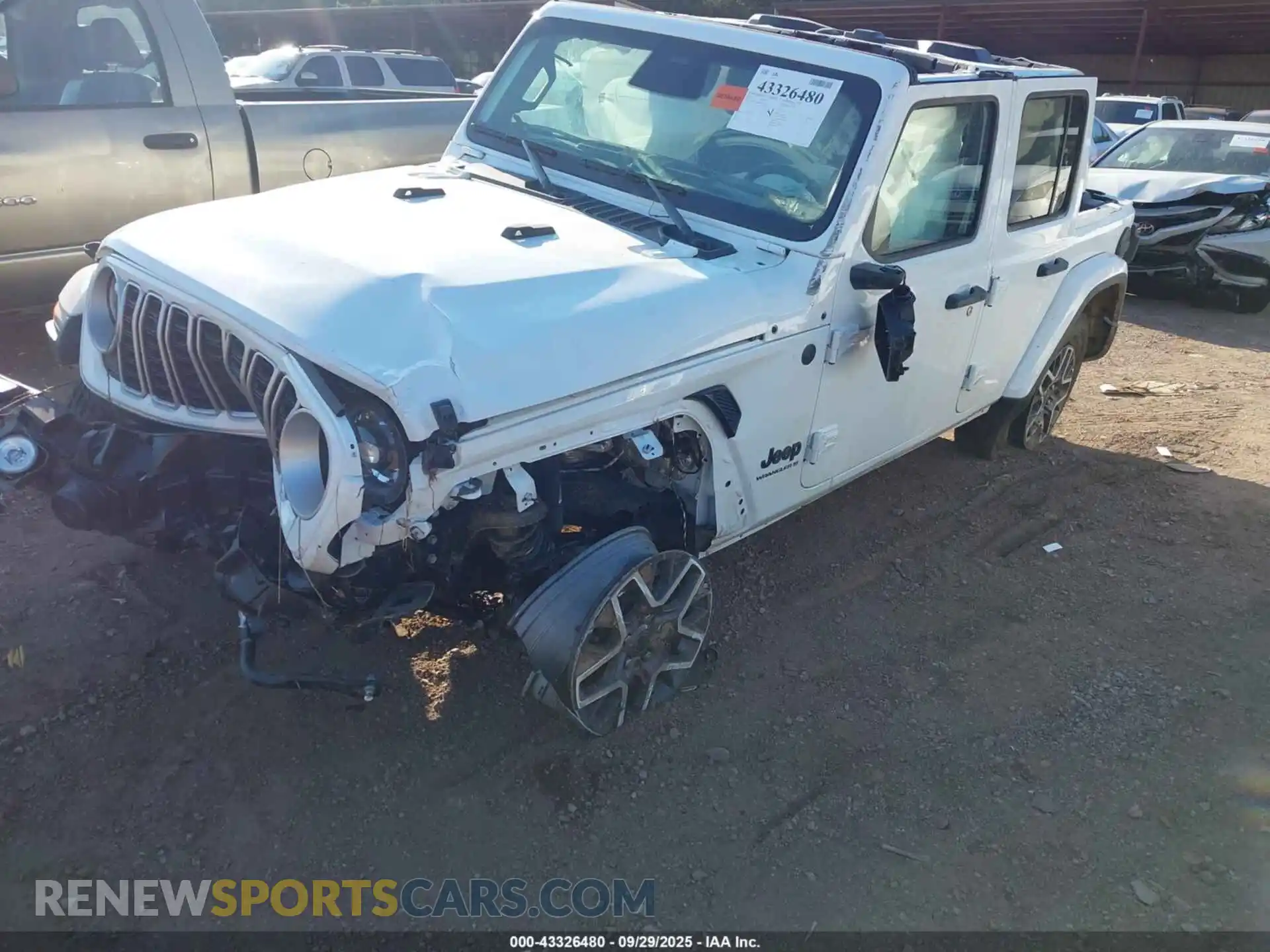 2 Photograph of a damaged car 1C4PJXEN4SW637207 JEEP WRANGLER 2025