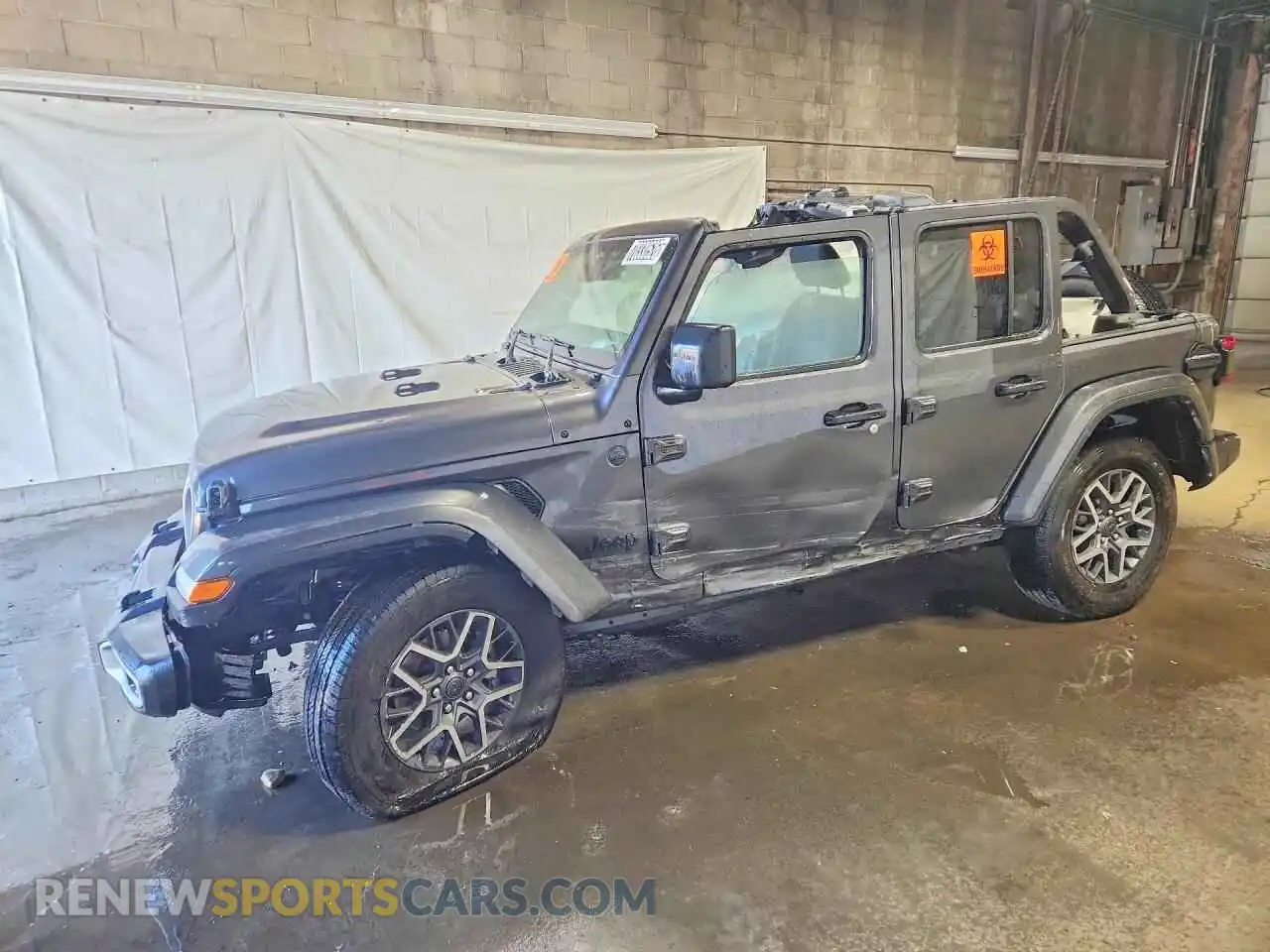 1 Photograph of a damaged car 1C4PJXEN4SW644237 JEEP WRANGLER 2025