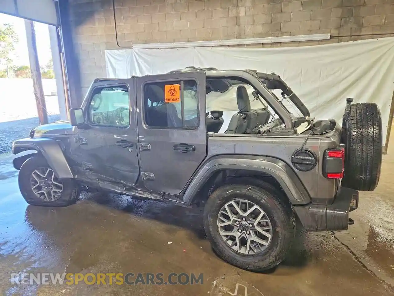 2 Photograph of a damaged car 1C4PJXEN4SW644237 JEEP WRANGLER 2025