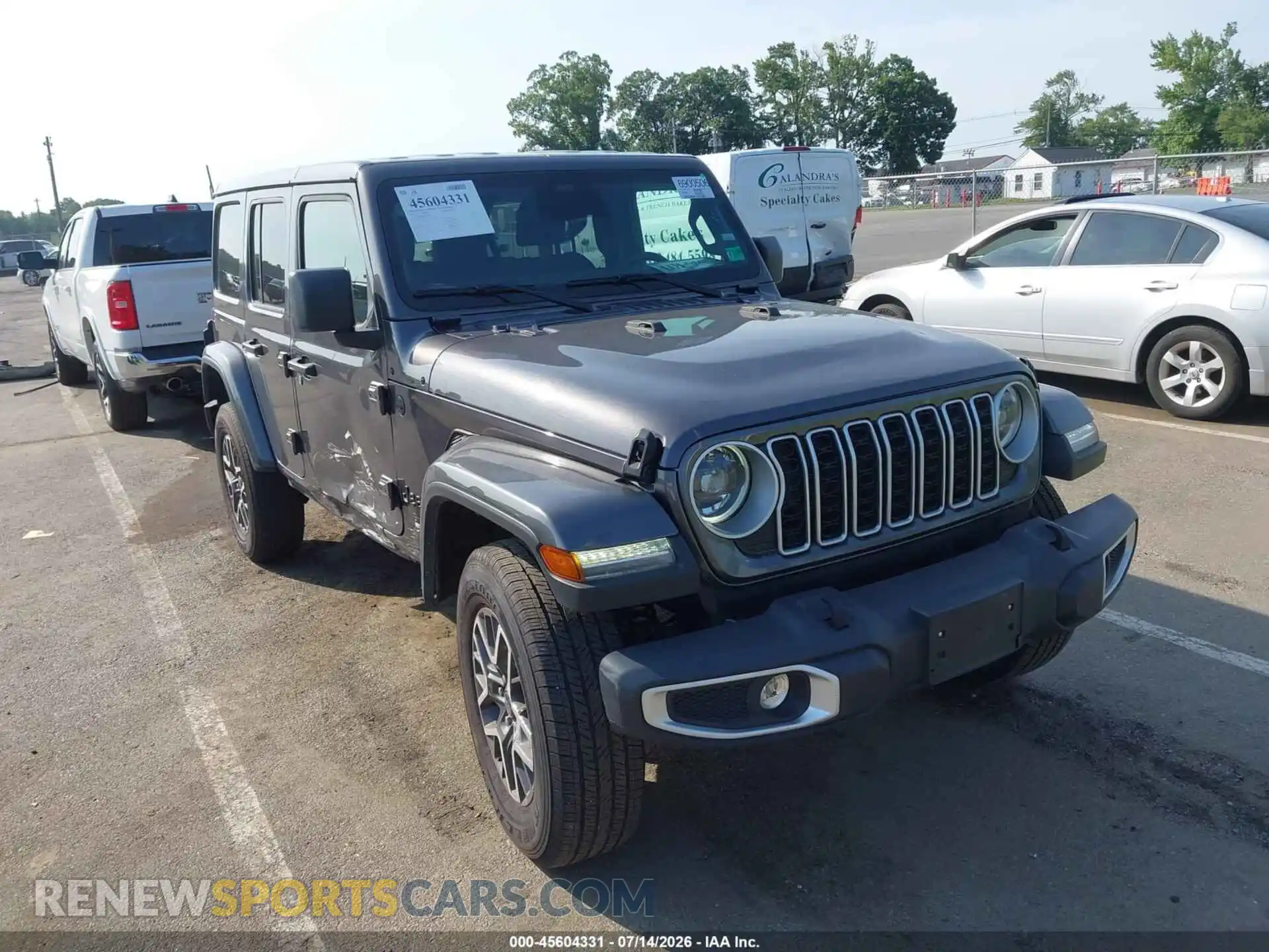 1 Photograph of a damaged car 1C4PJXEN5SW574022 JEEP WRANGLER 2025