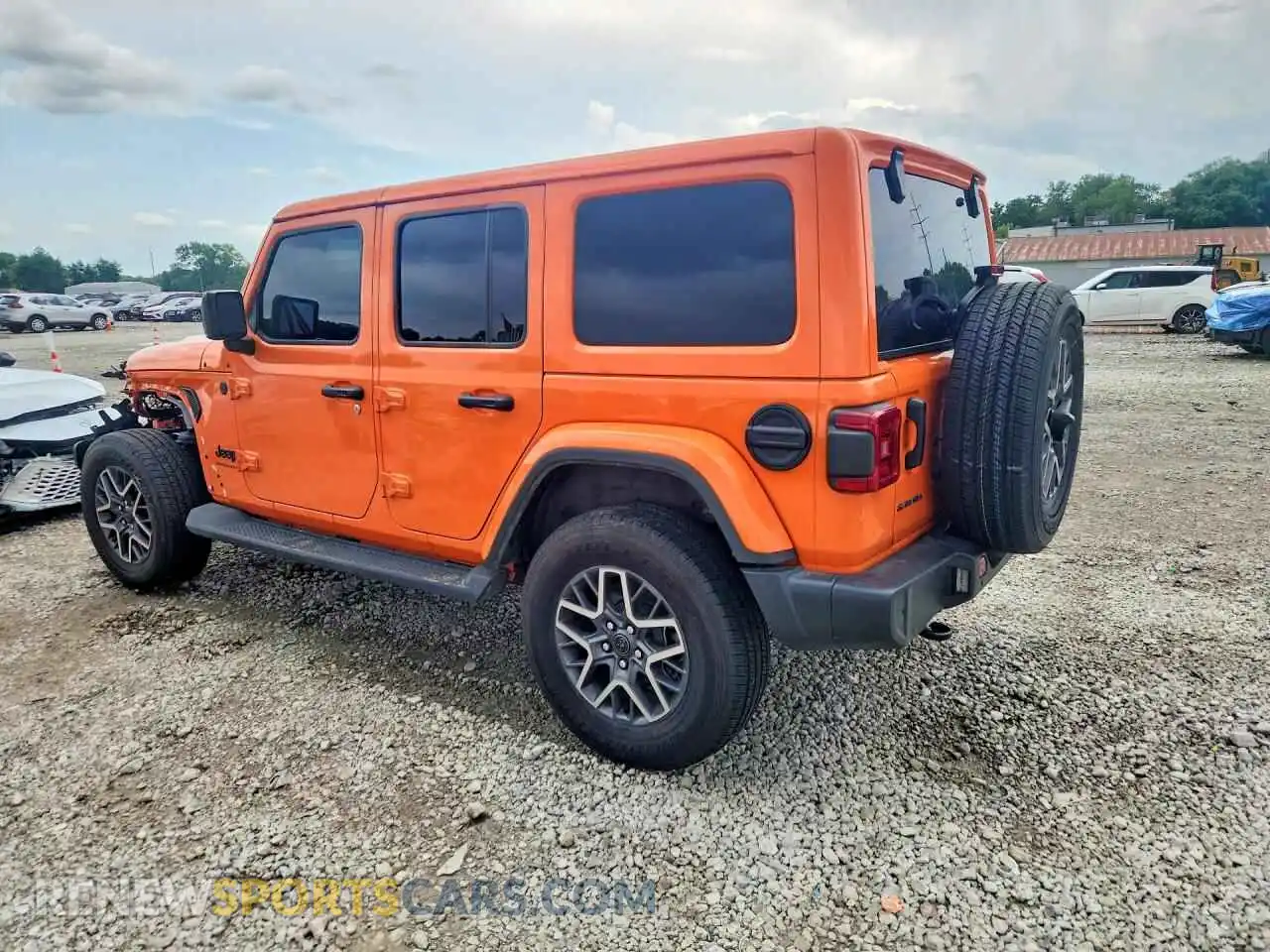 2 Photograph of a damaged car 1C4PJXEN5SW609674 JEEP WRANGLER 2025
