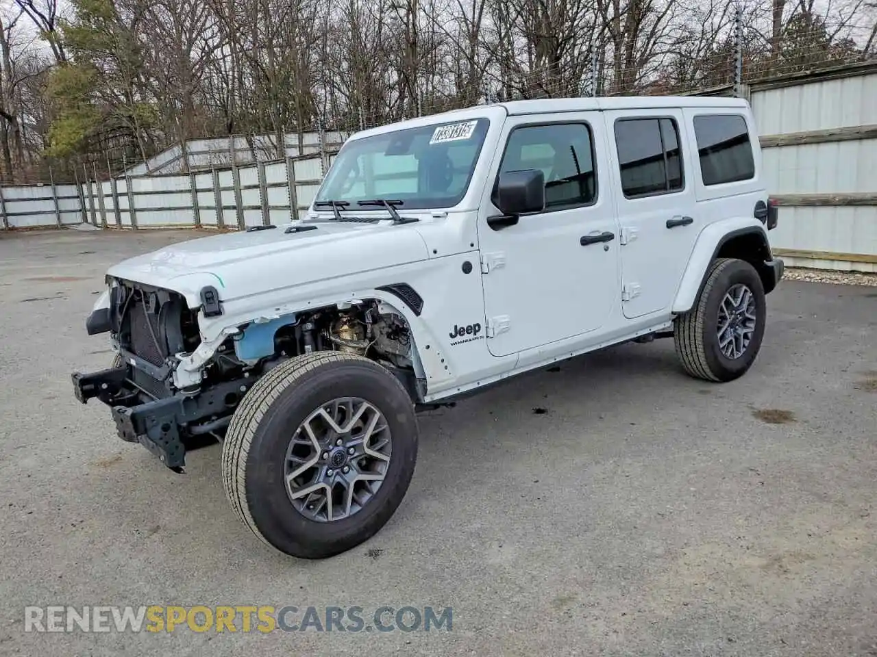 1 Photograph of a damaged car 1C4PJXEN6SW500446 JEEP WRANGLER 2025