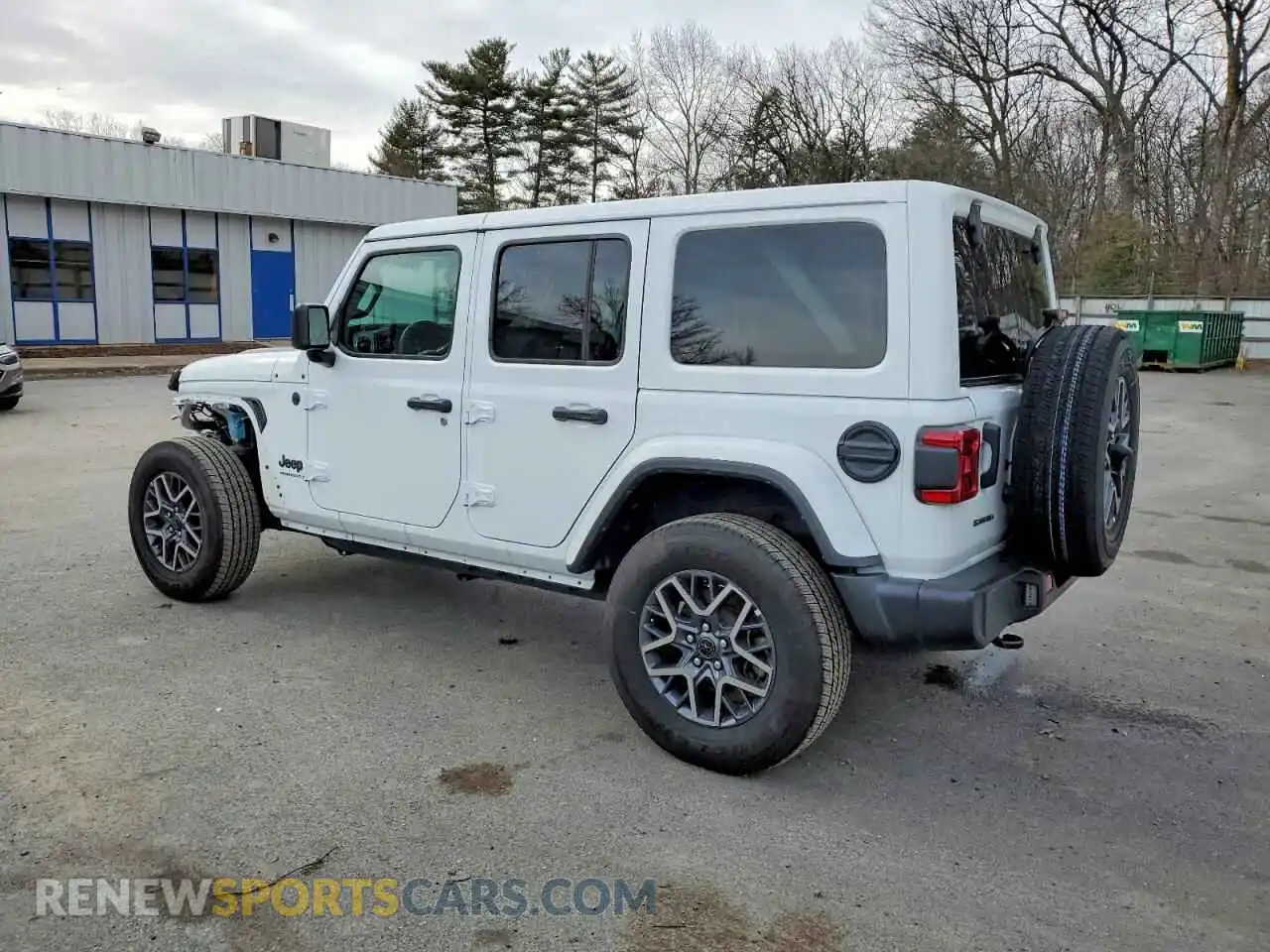 2 Photograph of a damaged car 1C4PJXEN6SW500446 JEEP WRANGLER 2025
