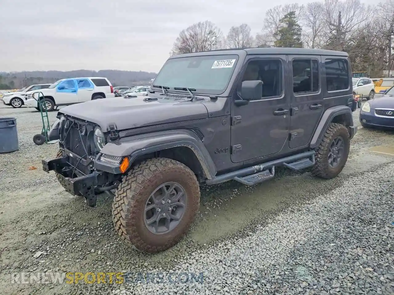 1 Photograph of a damaged car 1C4PJXEN6SW520633 JEEP WRANGLER 2025