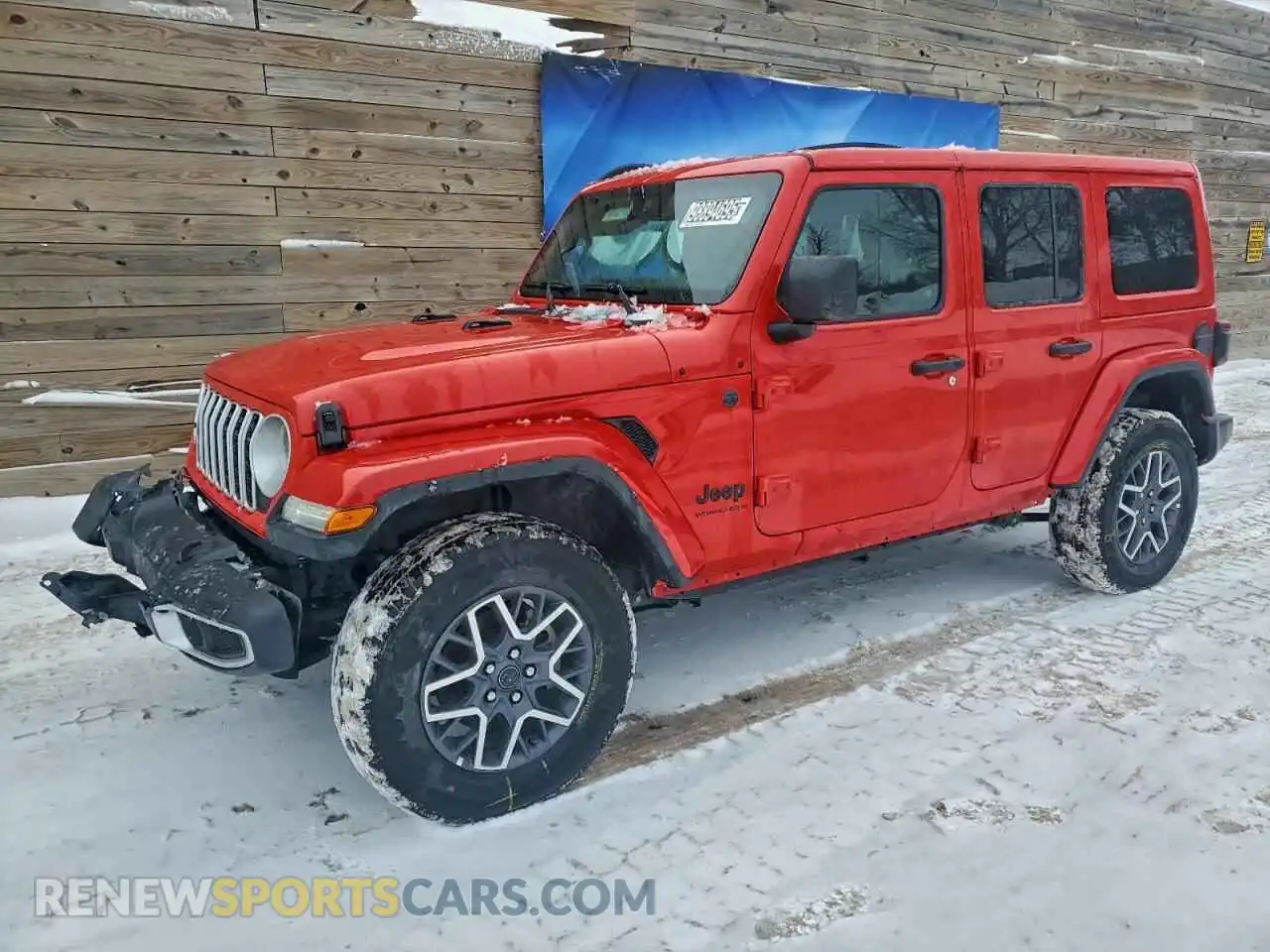 1 Photograph of a damaged car 1C4PJXEN6SW529249 JEEP WRANGLER 2025