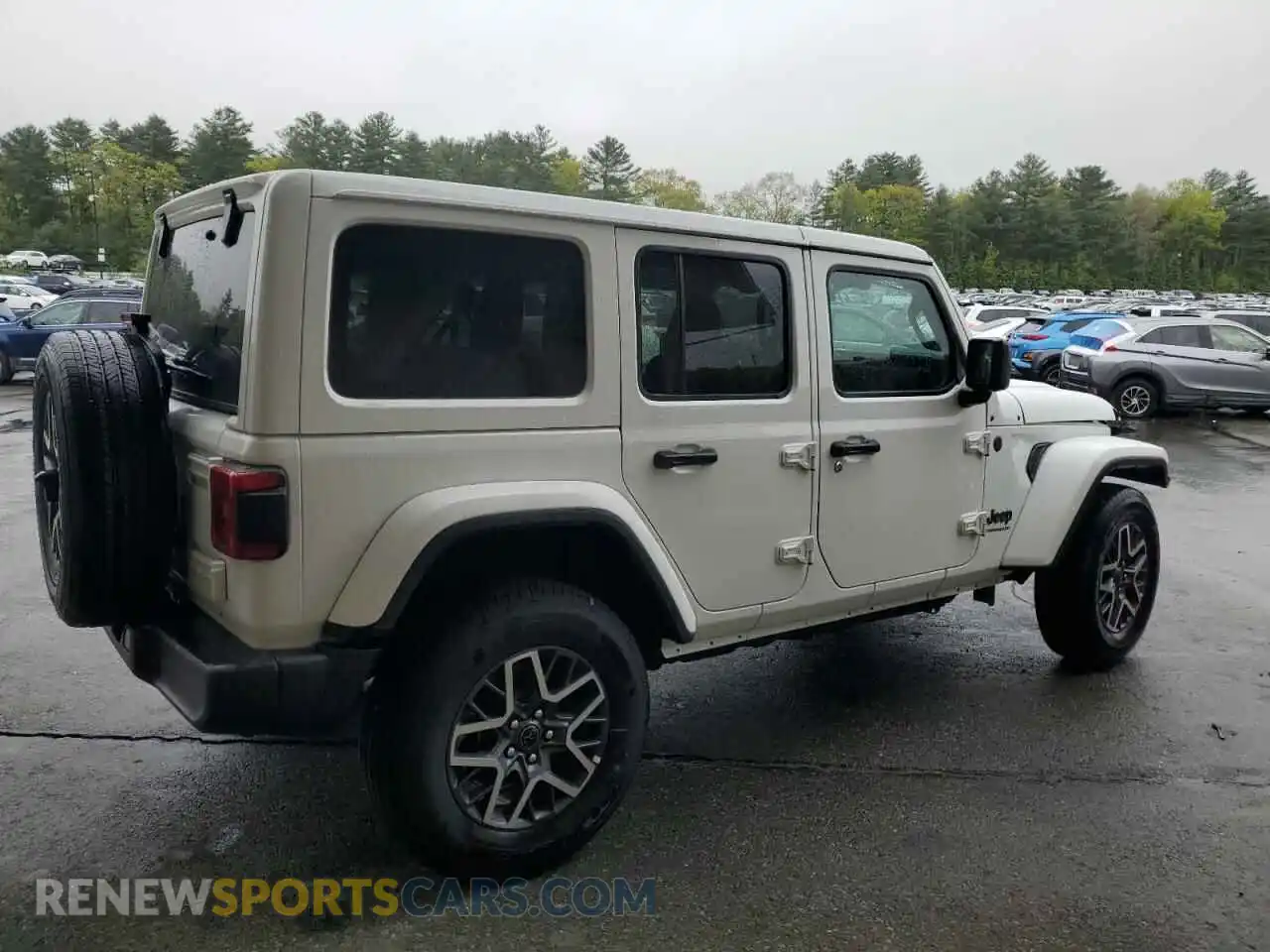 3 fotografías del automóvil dañado 1C4PJXEN6SW546780 JEEP WRANGLER 2025