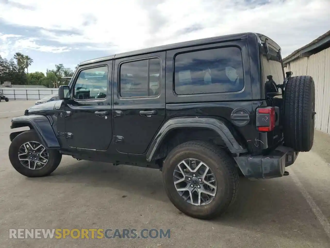 2 Photograph of a damaged car 1C4PJXEN6SW555303 JEEP WRANGLER 2025