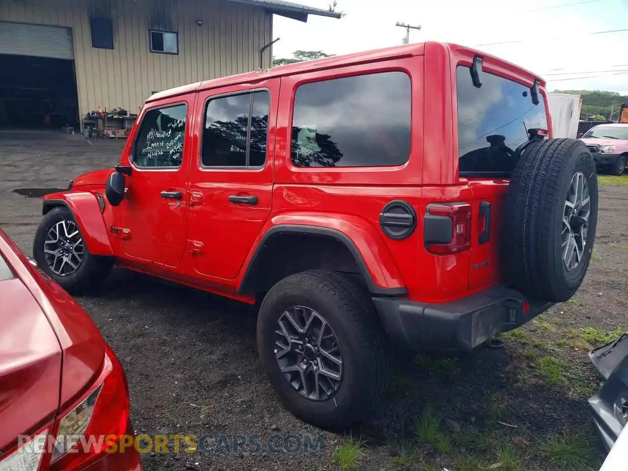 2 Photograph of a damaged car 1C4PJXEN6SW570383 JEEP WRANGLER 2025
