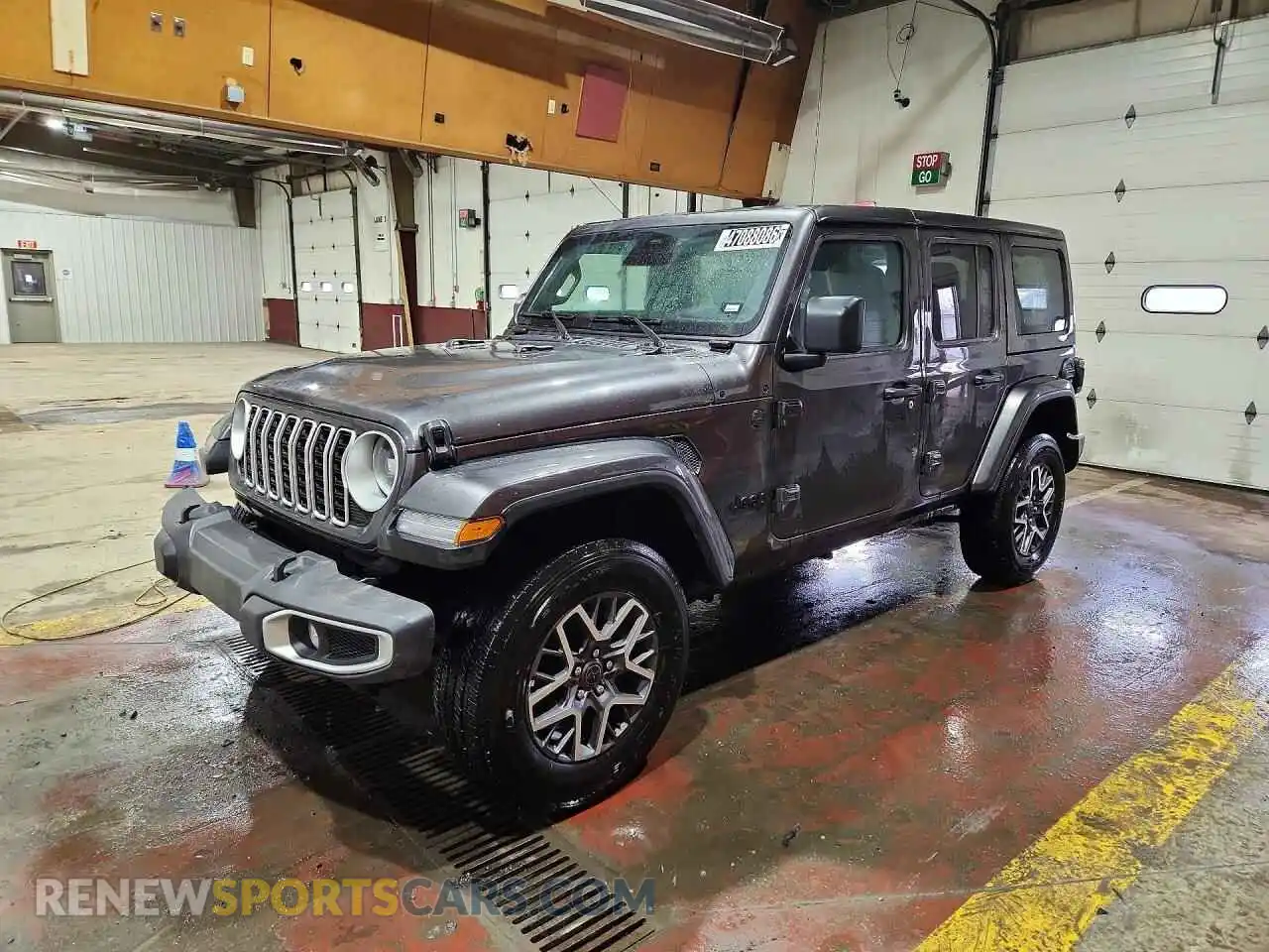 1 Photograph of a damaged car 1C4PJXEN6SW598149 JEEP WRANGLER 2025