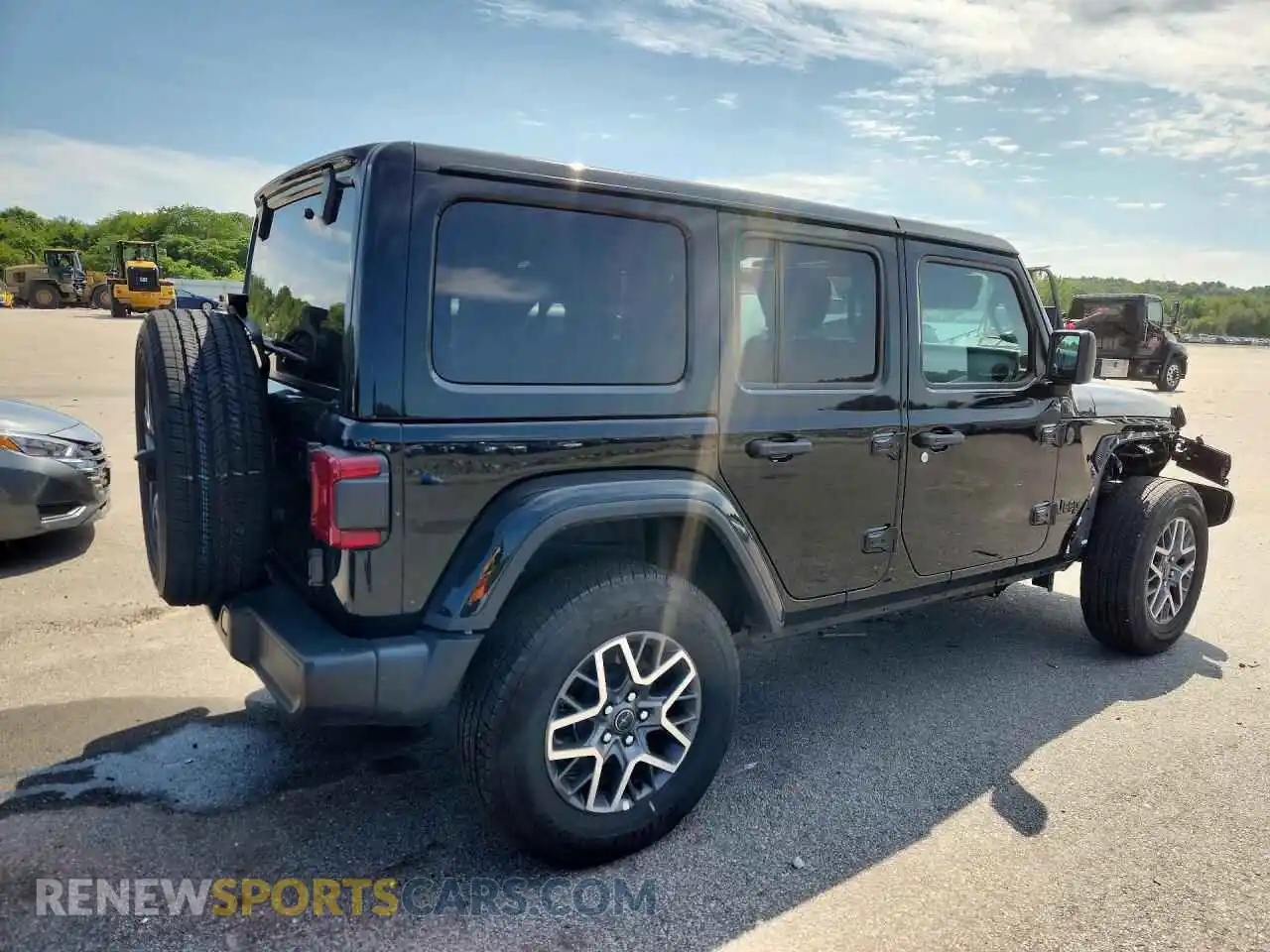 3 Photograph of a damaged car 1C4PJXEN6SW644949 JEEP WRANGLER 2025