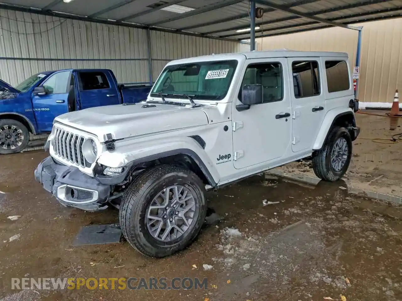 1 Photograph of a damaged car 1C4PJXEN6SW645289 JEEP WRANGLER 2025