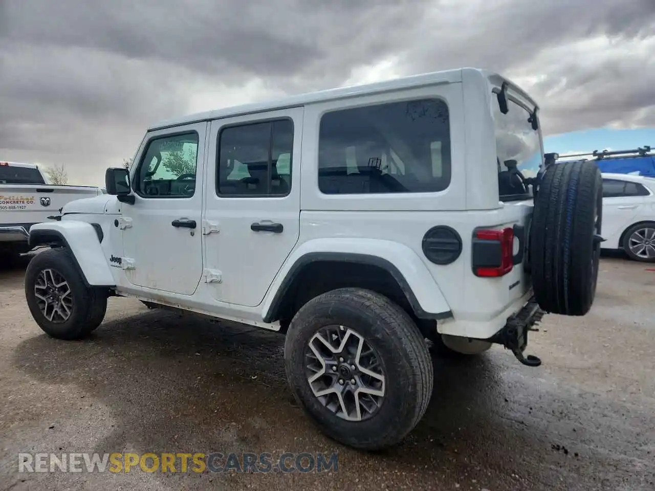 2 Photograph of a damaged car 1C4PJXEN7SW644247 JEEP WRANGLER 2025