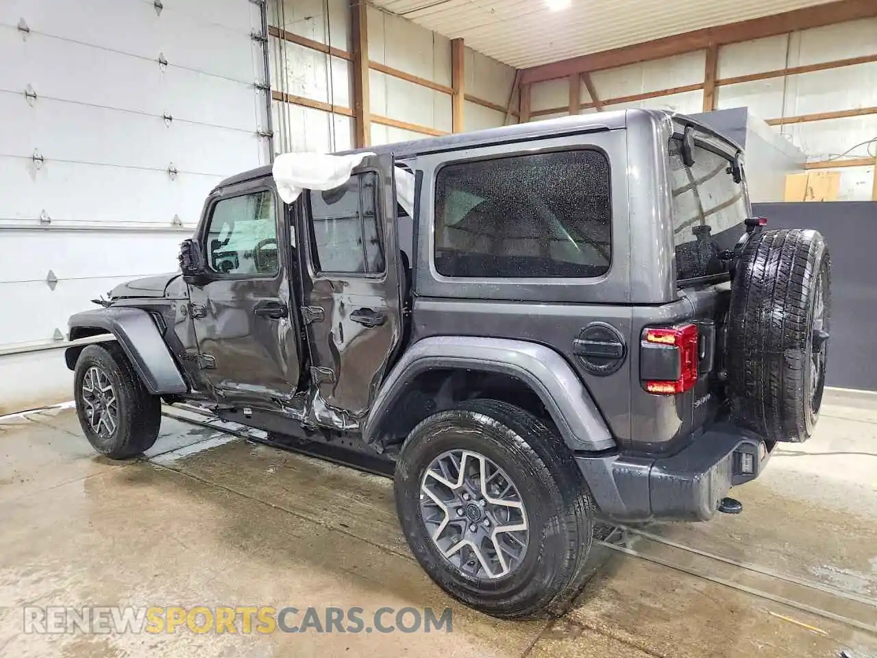 2 Photograph of a damaged car 1C4PJXEN8SW597715 JEEP WRANGLER 2025