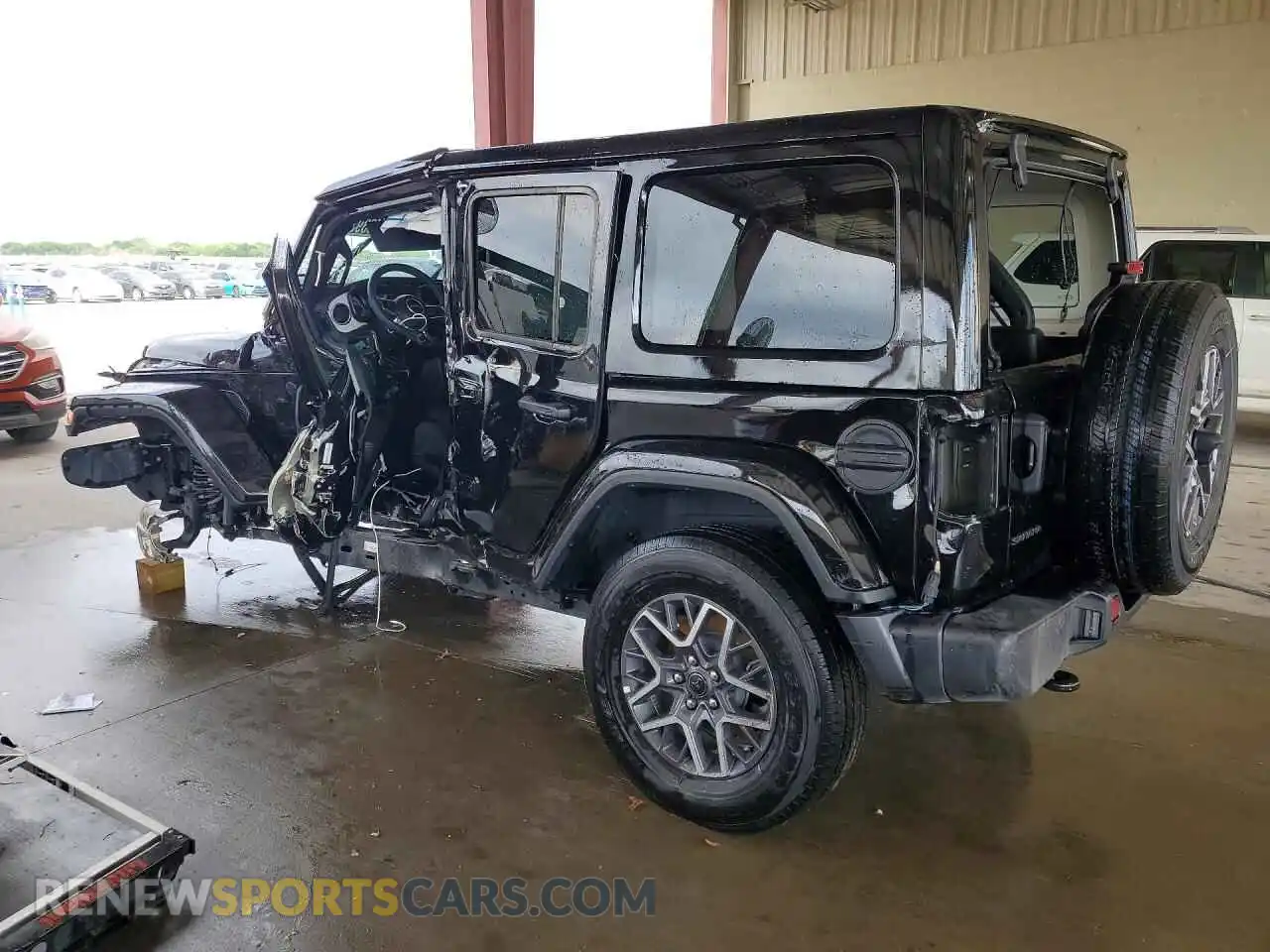 2 Photograph of a damaged car 1C4PJXEN8SW644242 JEEP WRANGLER 2025