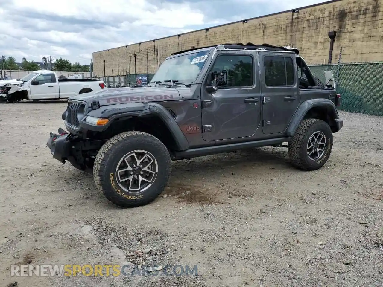 1 Photograph of a damaged car 1C4PJXFG0SW557029 JEEP WRANGLER 2025