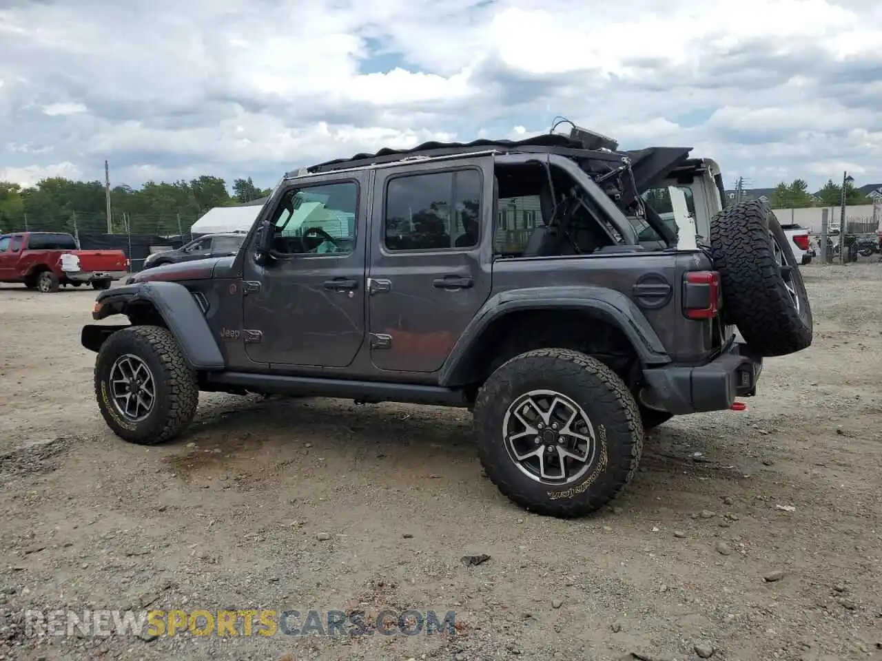 2 Photograph of a damaged car 1C4PJXFG0SW557029 JEEP WRANGLER 2025