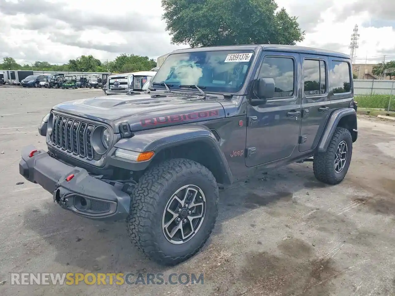 1 Photograph of a damaged car 1C4PJXFG0SW660063 JEEP WRANGLER 2025