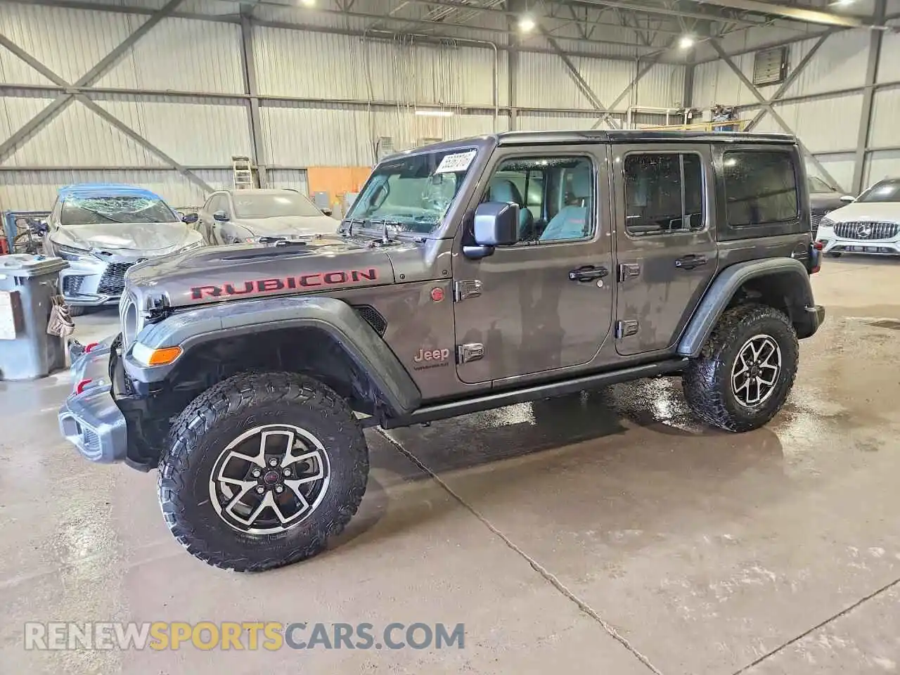1 Photograph of a damaged car 1C4PJXFG3SW648733 JEEP WRANGLER 2025