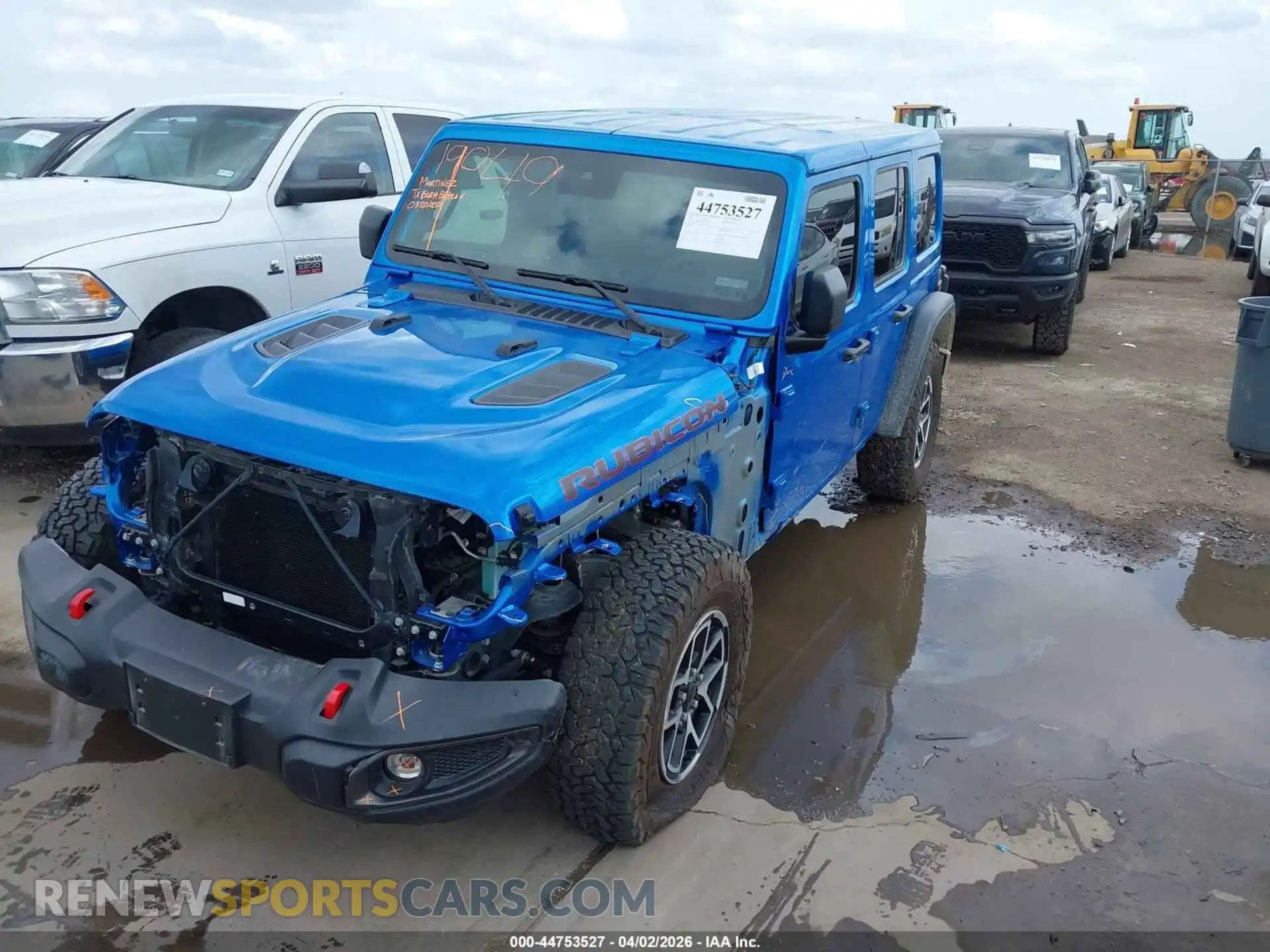 2 Photograph of a damaged car 1C4PJXFG5SW632310 JEEP WRANGLER 2025