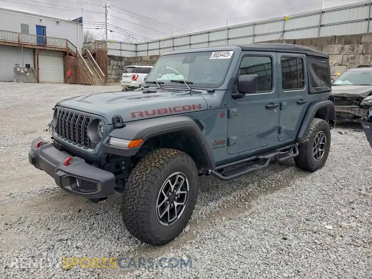 1 Photograph of a damaged car 1C4PJXFG7SW556007 JEEP WRANGLER 2025