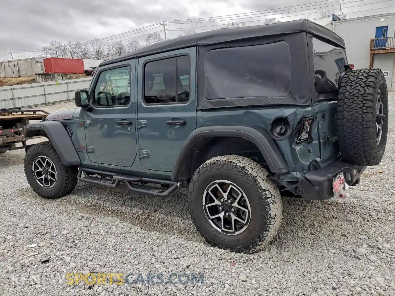2 Photograph of a damaged car 1C4PJXFG7SW556007 JEEP WRANGLER 2025