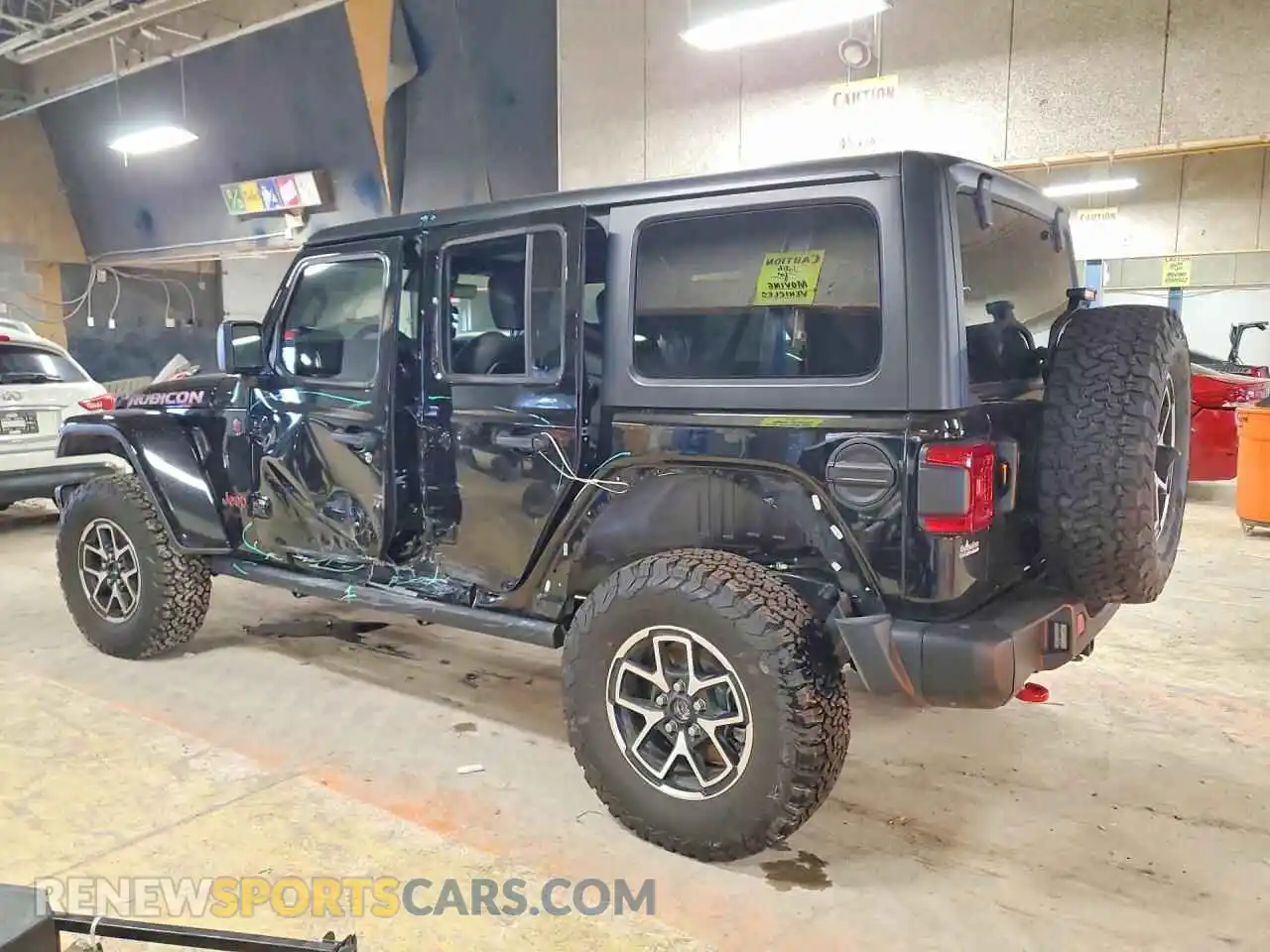 2 Photograph of a damaged car 1C4PJXFG8SW662353 JEEP WRANGLER 2025