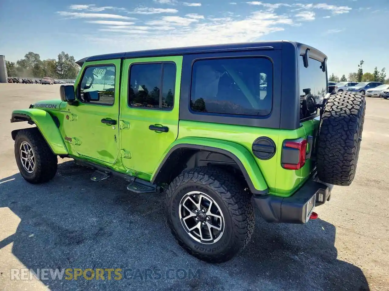 2 Photograph of a damaged car 1C4PJXFG9SW659722 JEEP WRANGLER 2025