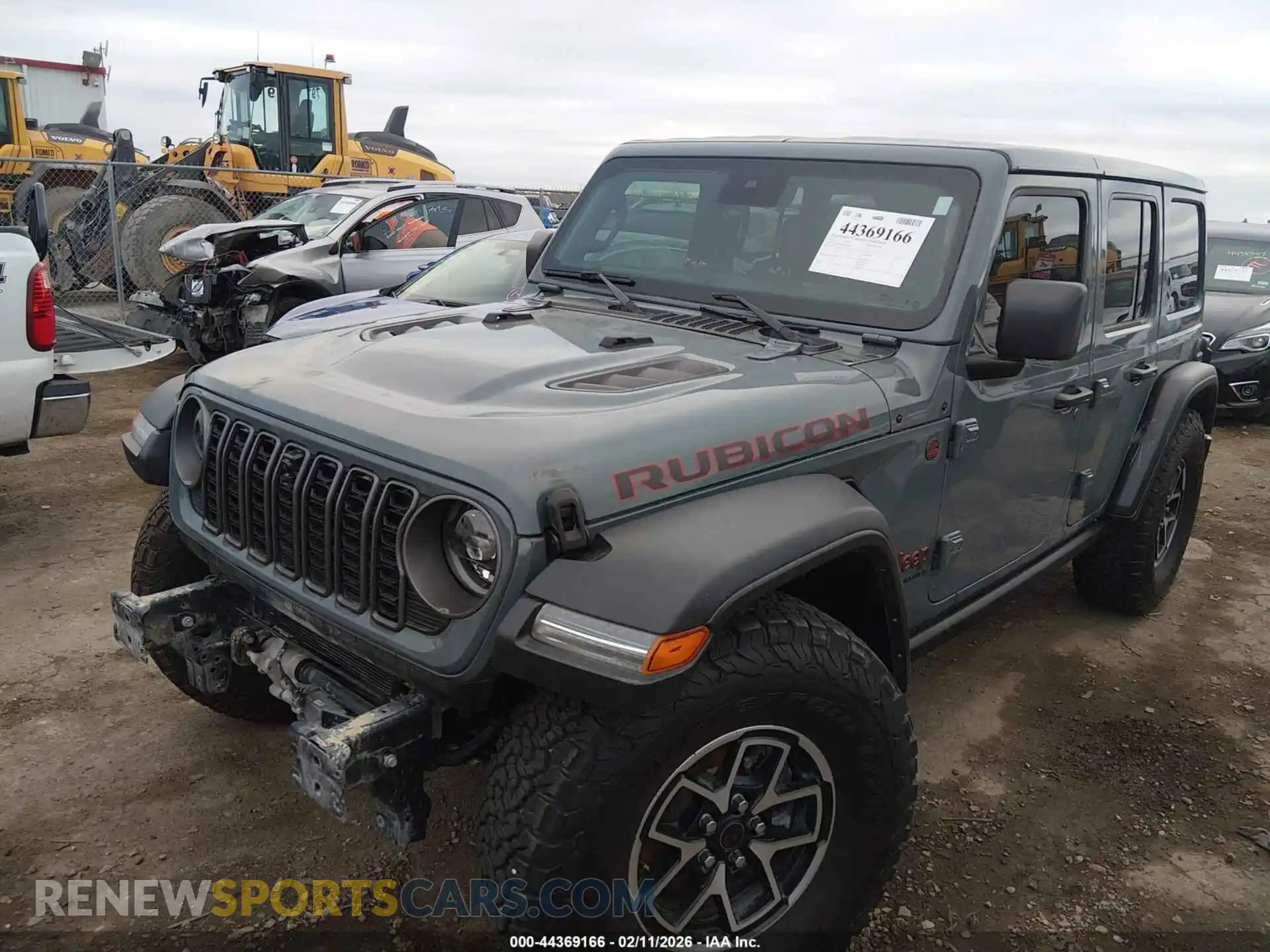 2 Photograph of a damaged car 1C4PJXFGXSW535393 JEEP WRANGLER 2025