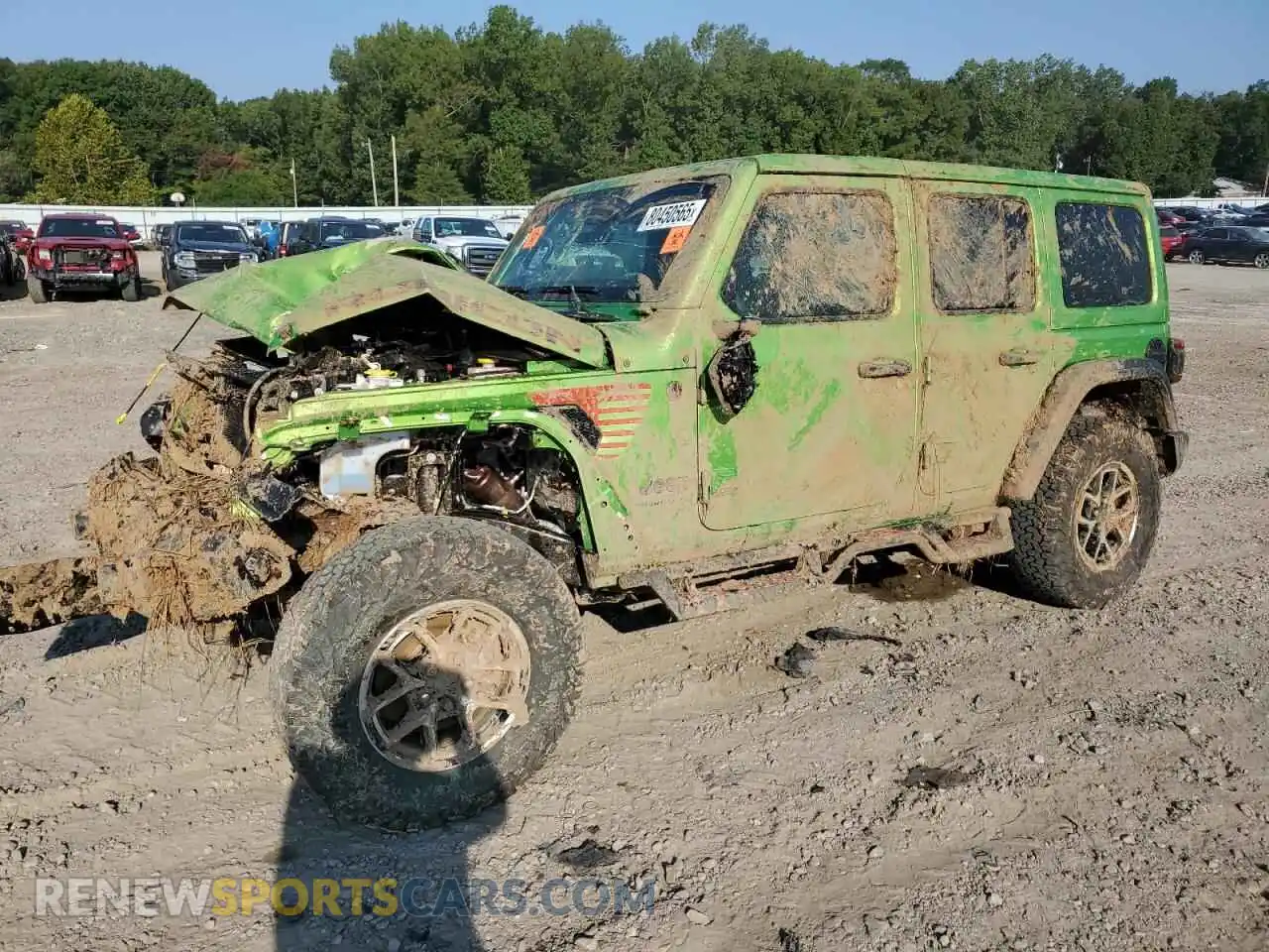 1 Photograph of a damaged car 1C4PJXFGXSW615146 JEEP WRANGLER 2025