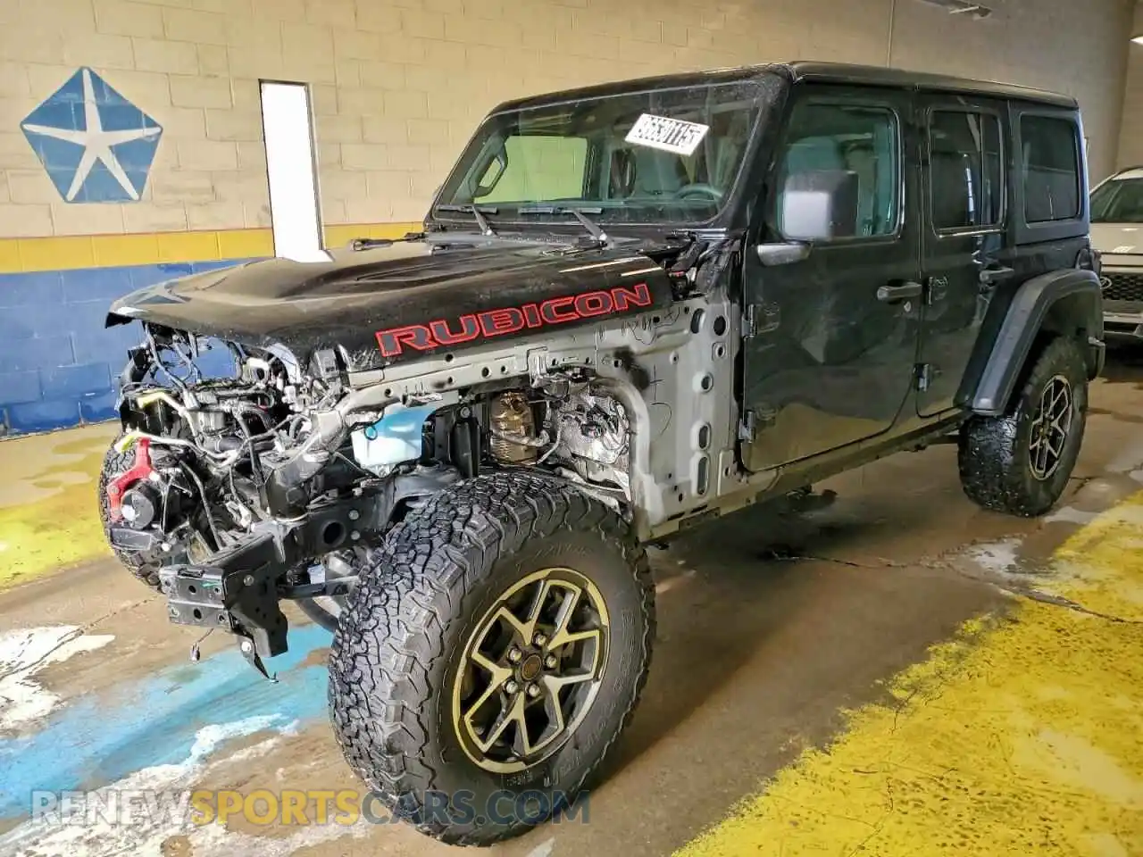 1 Photograph of a damaged car 1C4PJXFN0SW500229 JEEP WRANGLER 2025