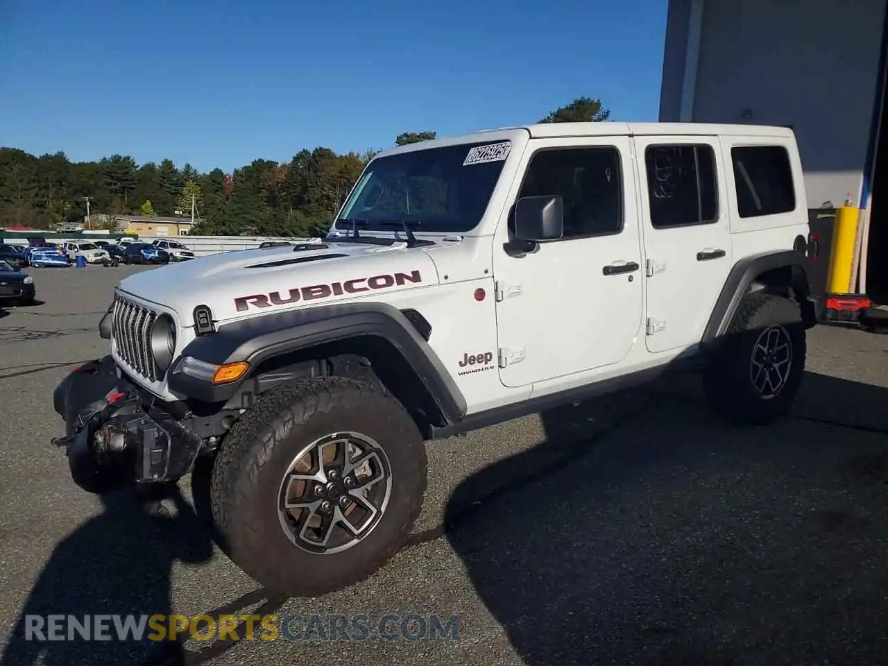 1 Photograph of a damaged car 1C4PJXFN0SW521422 JEEP WRANGLER 2025