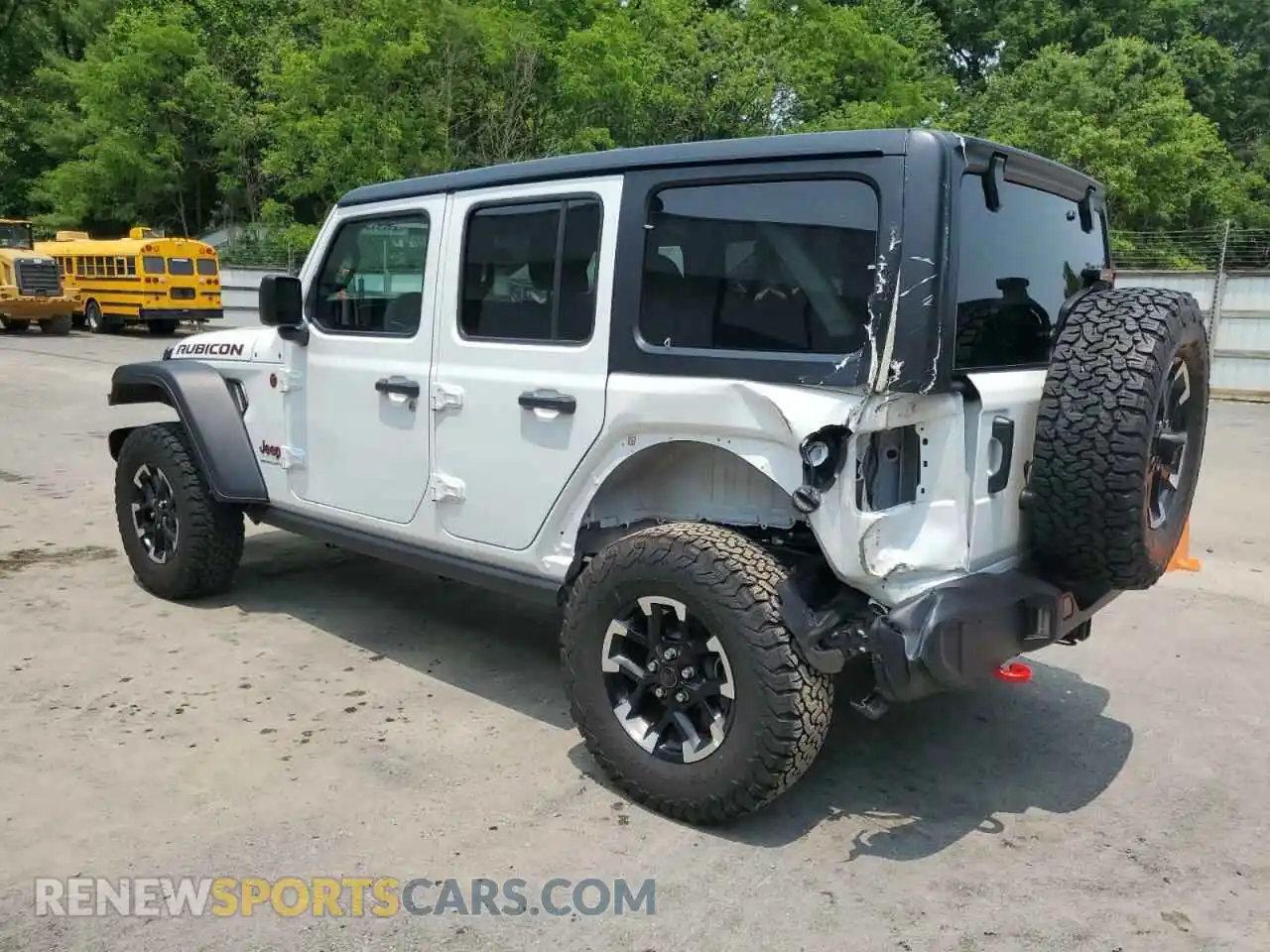 2 fotografías del automóvil dañado 1C4PJXFN0SW525177 JEEP WRANGLER 2025