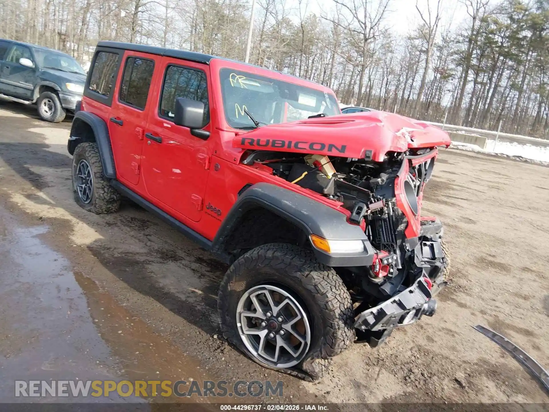 1 Photograph of a damaged car 1C4PJXFN0SW526023 JEEP WRANGLER 2025