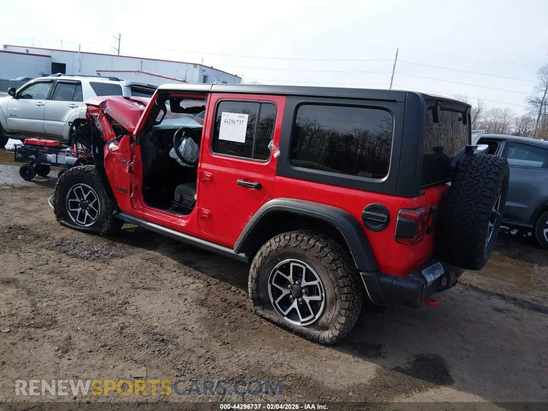 3 Photograph of a damaged car 1C4PJXFN0SW526023 JEEP WRANGLER 2025