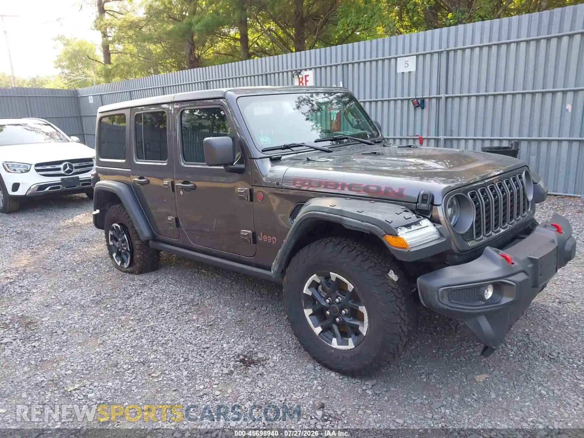 1 Photograph of a damaged car 1C4PJXFN0SW663611 JEEP WRANGLER 2025